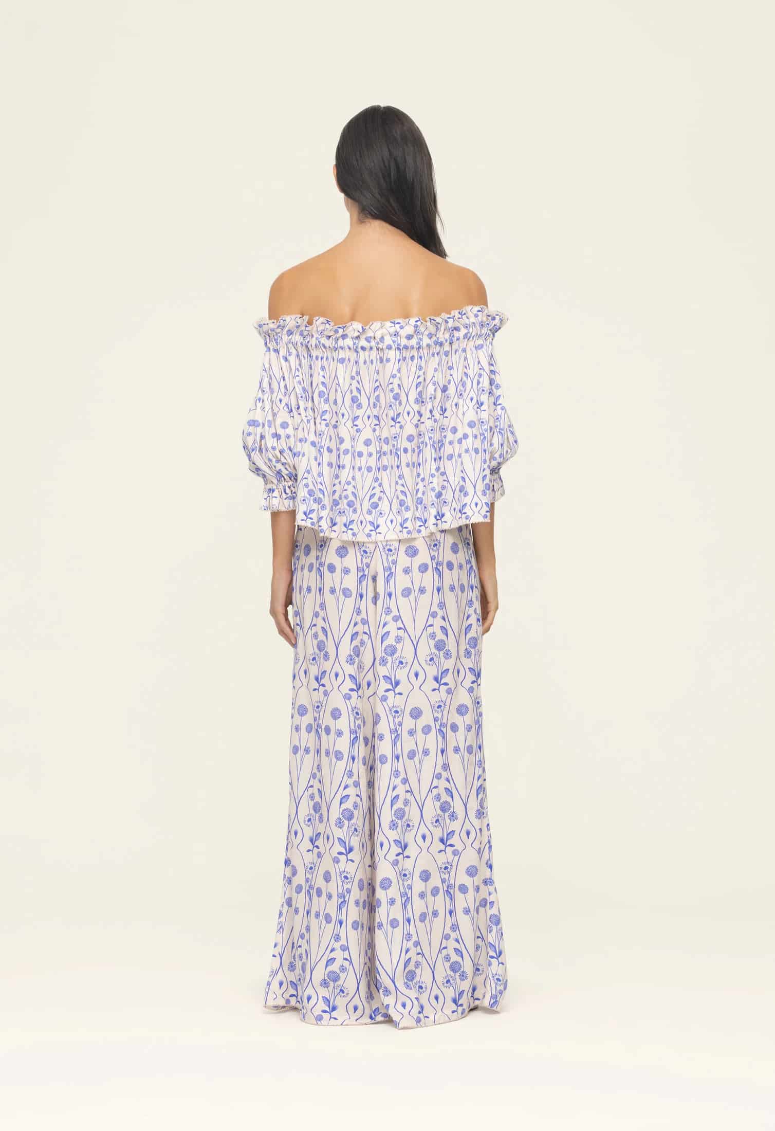 Urucu Petalo Blouse - miniatura 3