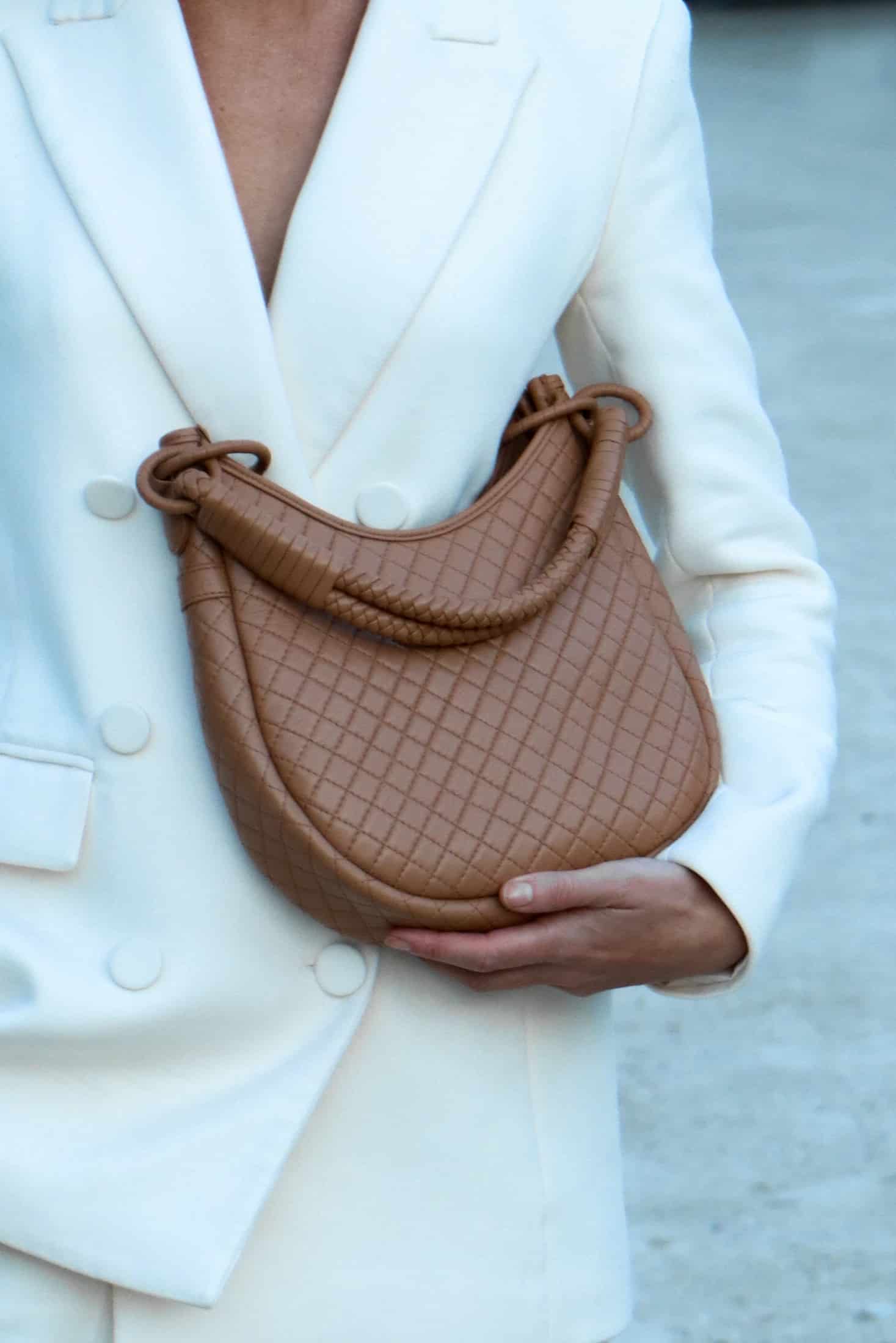 Saddle Shoulder Bag, Honey - miniatura 7