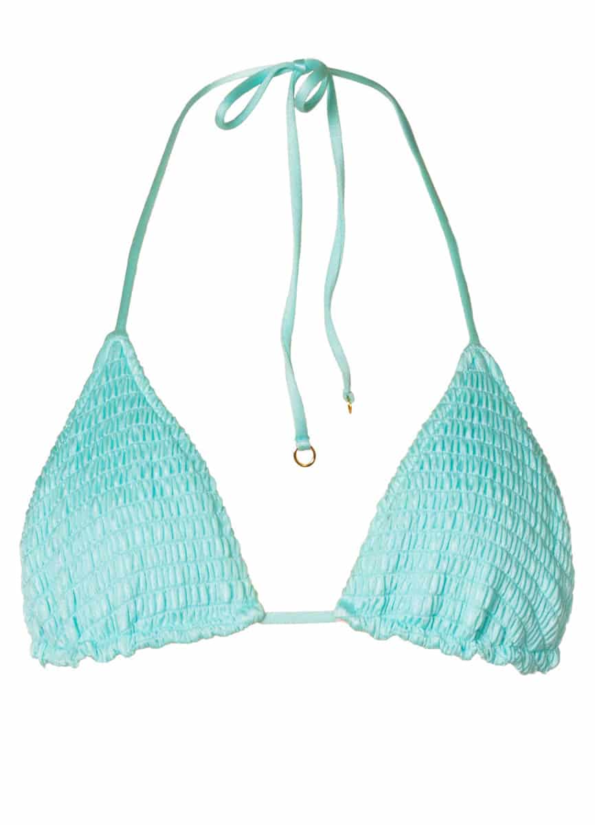 Maaji Indigo Veil Balmy Sliding Triangle Bikini Top - miniatura 5