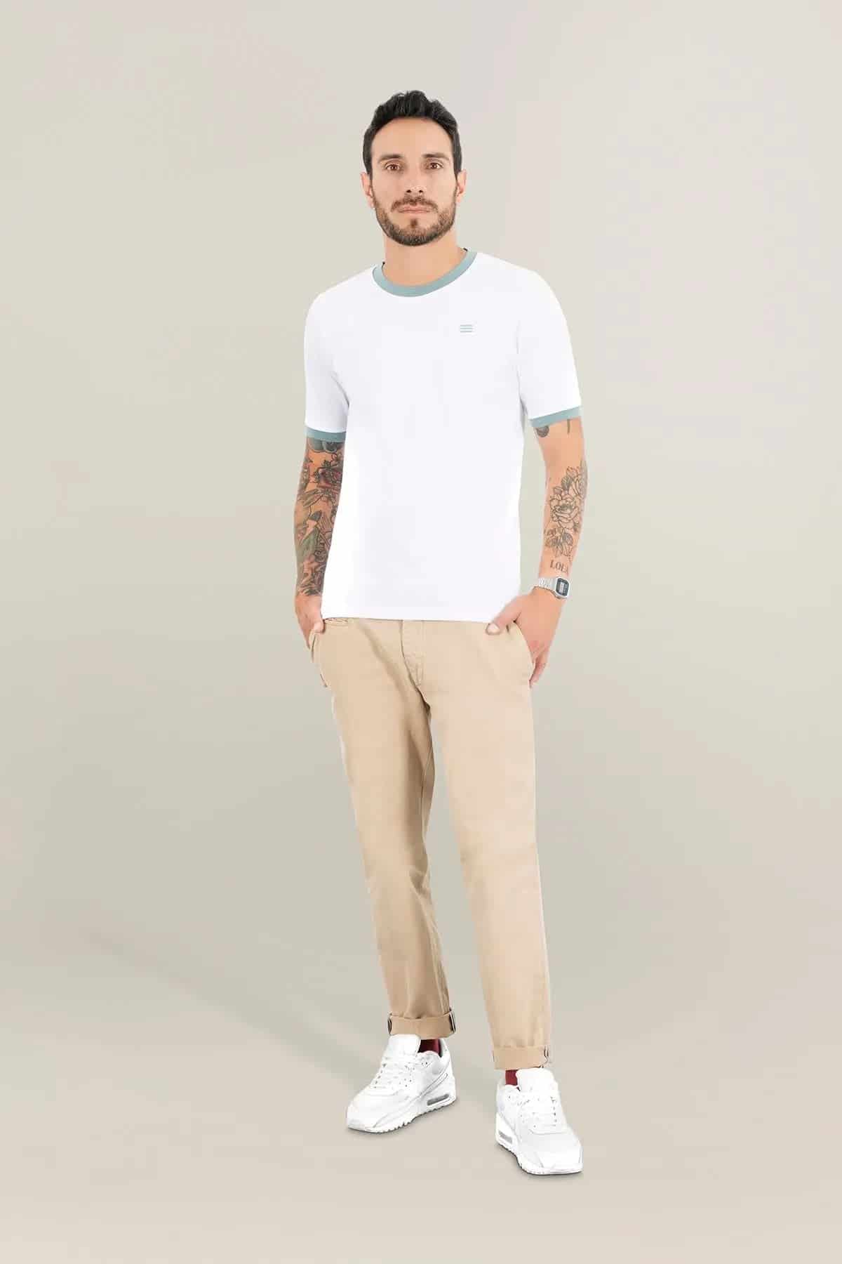 Camiseta - Bianca Collo Oliva - miniatura 5