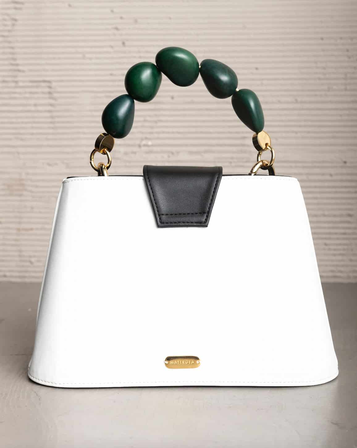 SENDA PURSE WITH TAGUA SEEDS HANDLE - miniatura 2