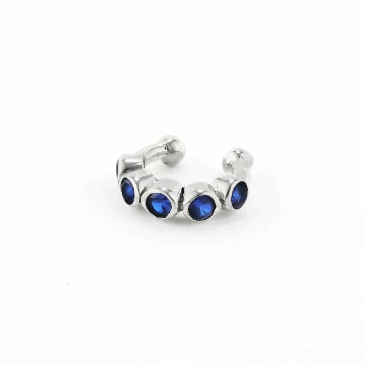 Ear Cuff Circones Azul - miniatura 6