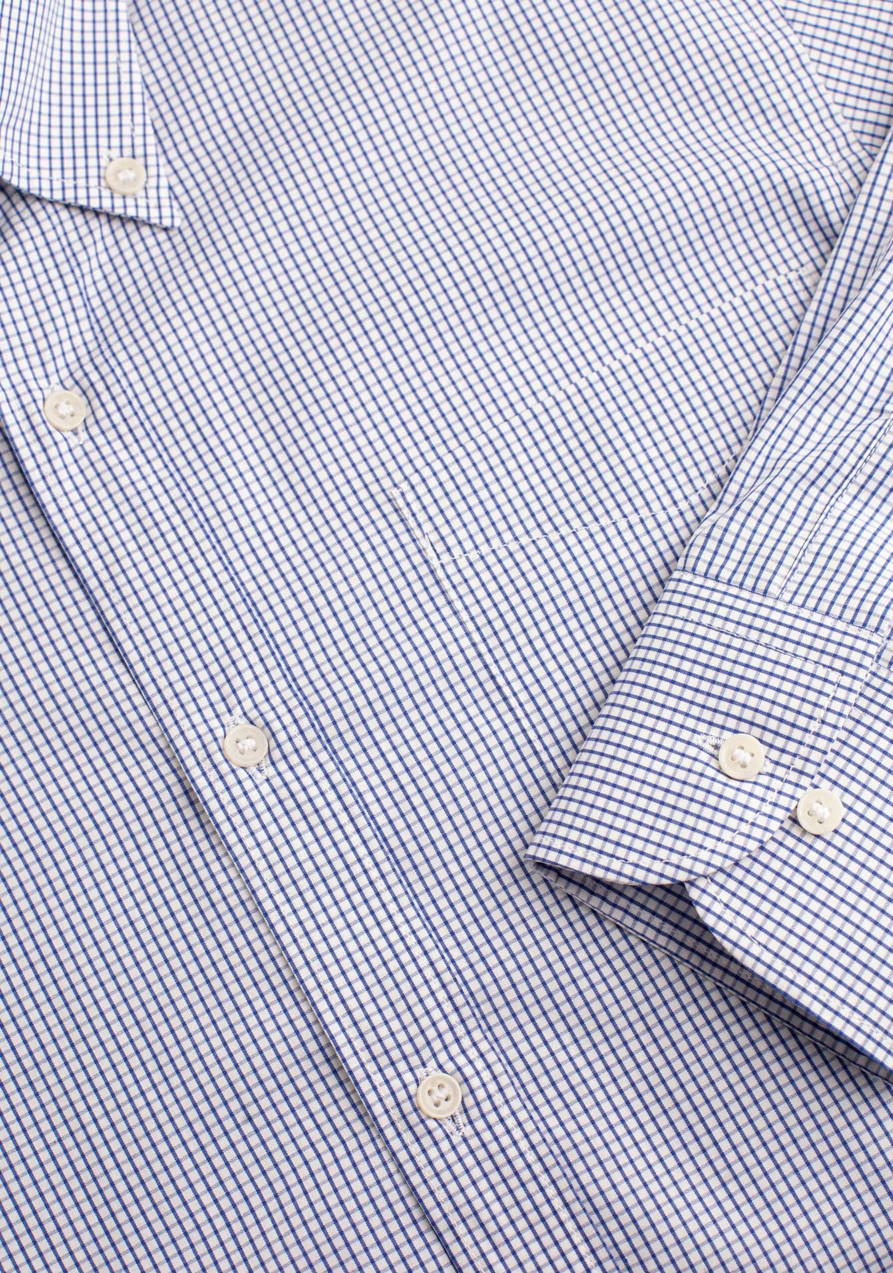 Camisa H CBD Cuadros Peq Azul Osc - miniatura 7