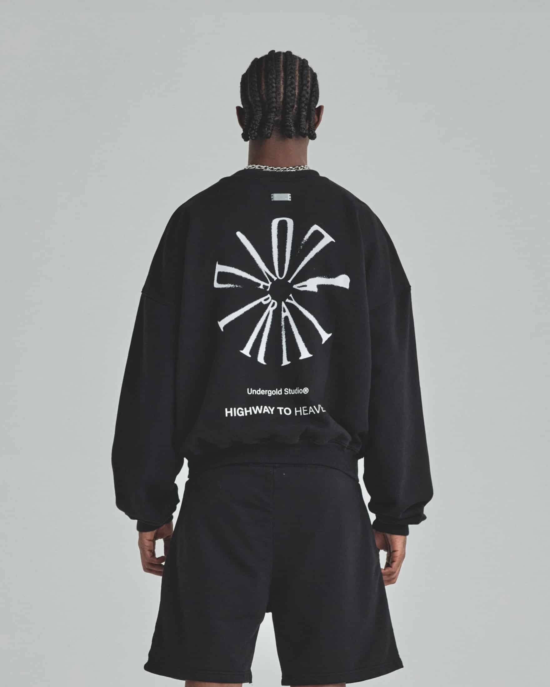 Spring Pray 4 Love Boxy Fit Crewneck Black - miniatura 7