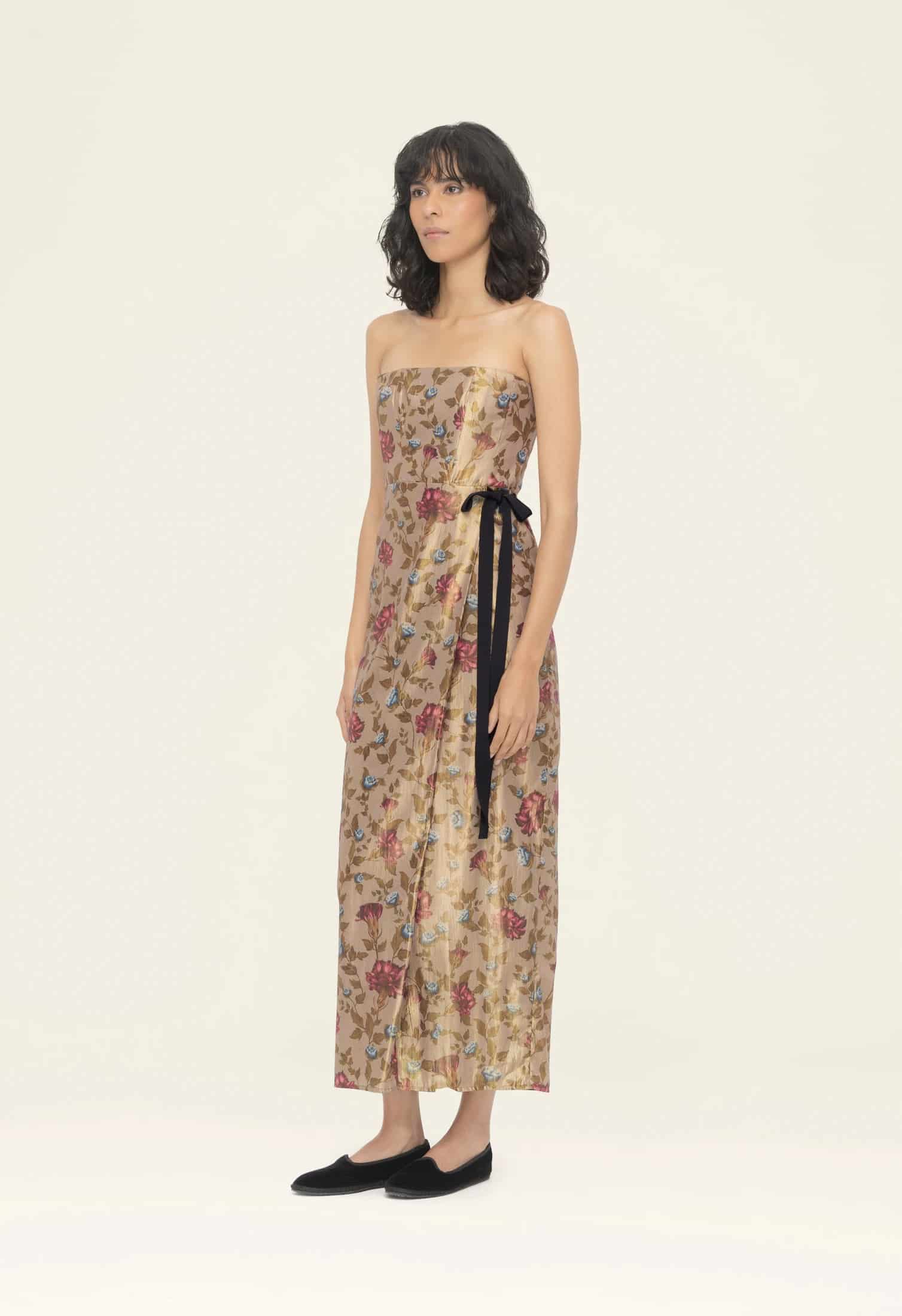 Cinéfila Memoria Maxi Dress - miniatura 3