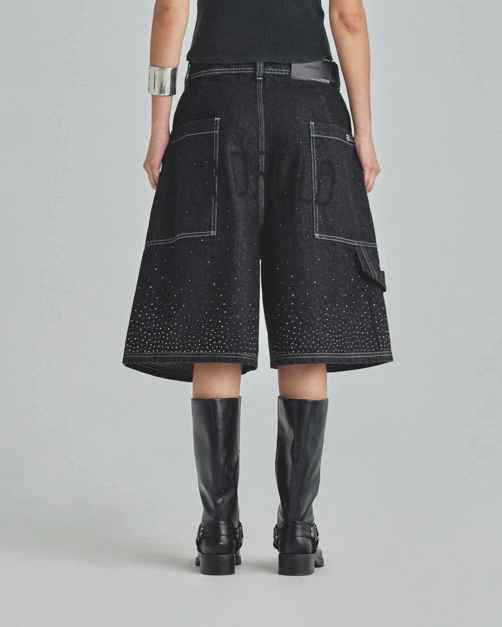 W Basics UNDRGLD Jorts Black - miniatura 7