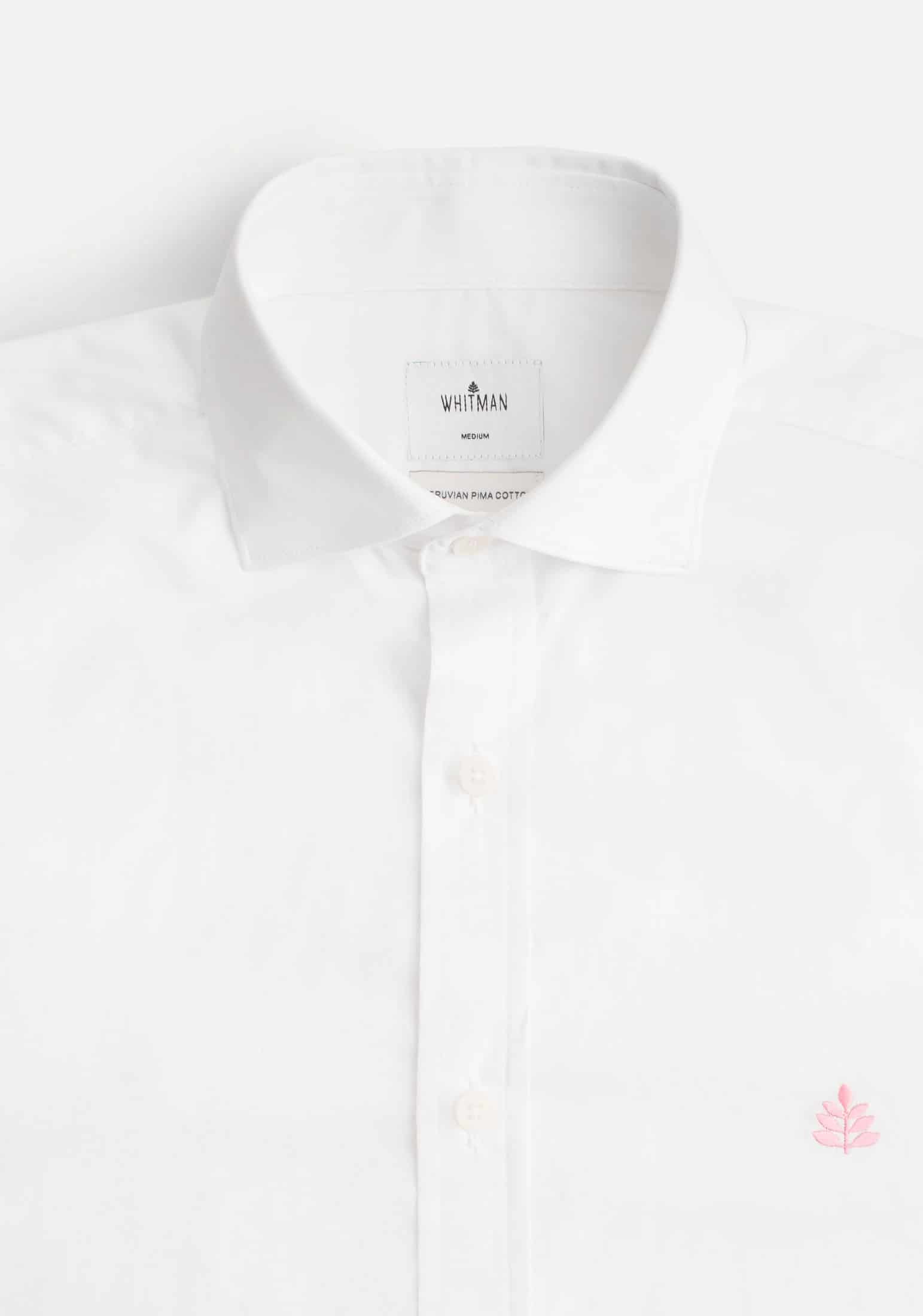 Camisa H CF Unicolor L-Ros Blanco - miniatura 2