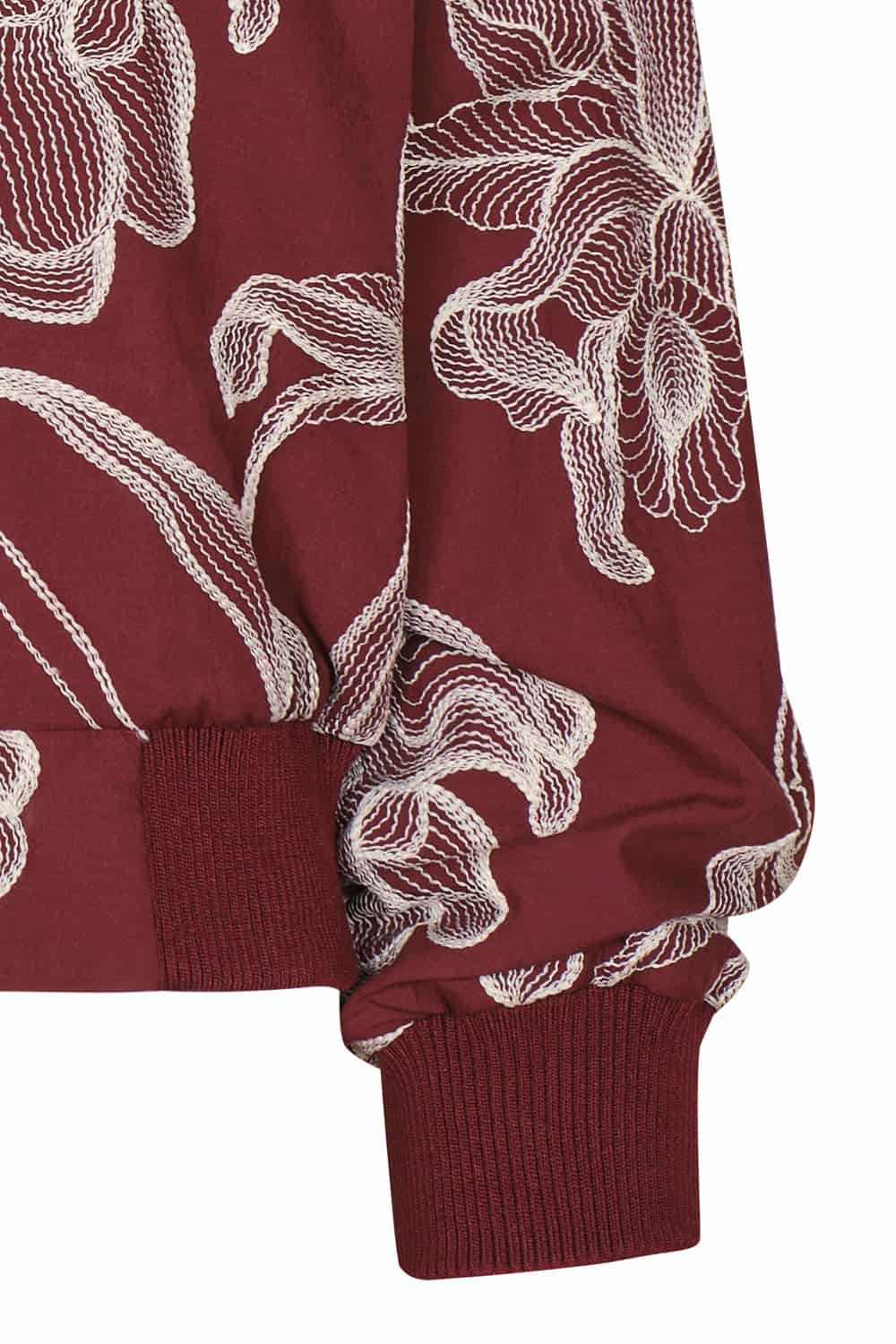 Chaqueta galeria vinotinto - miniatura 5