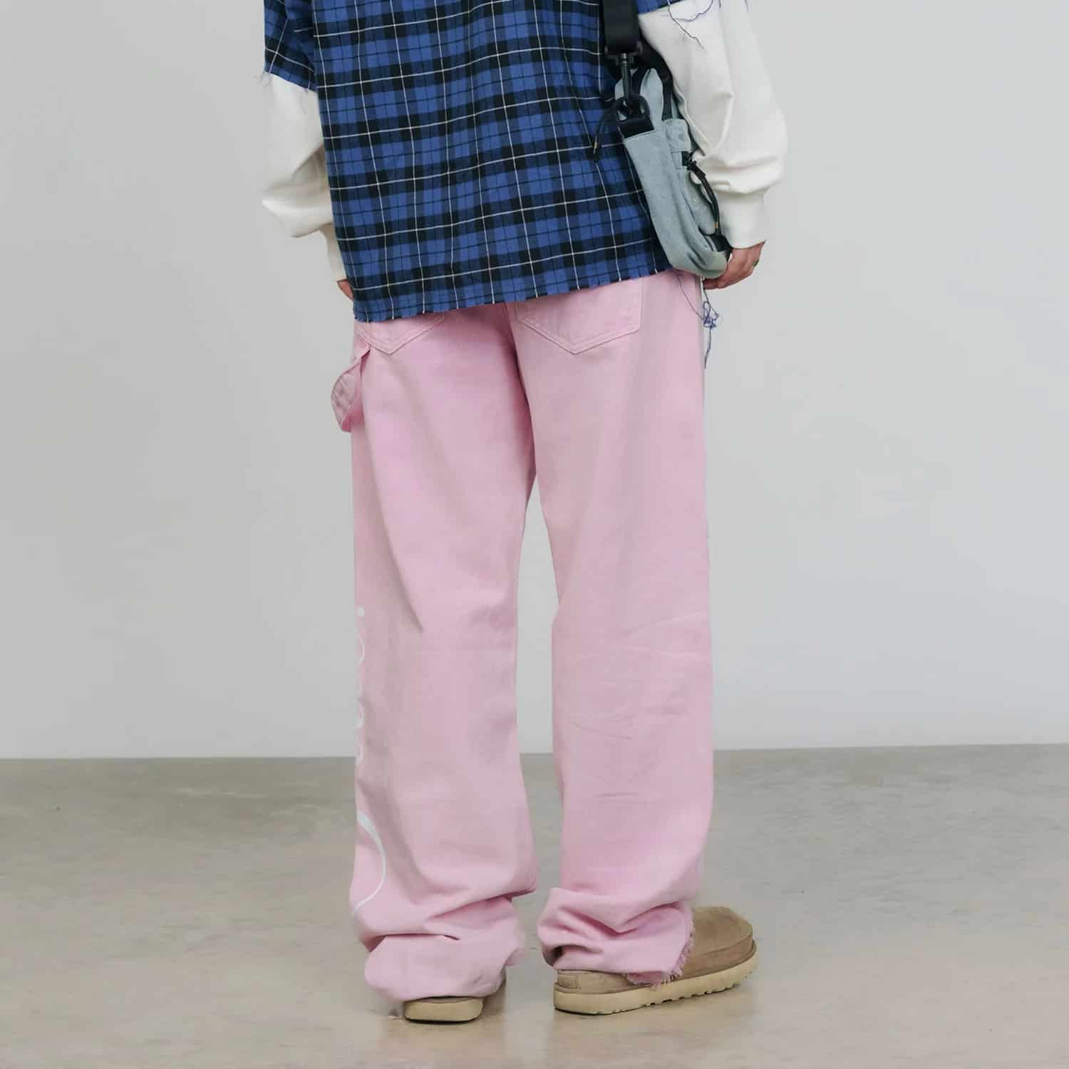 Blush Mid-Rise Pants - Pink - miniatura 4