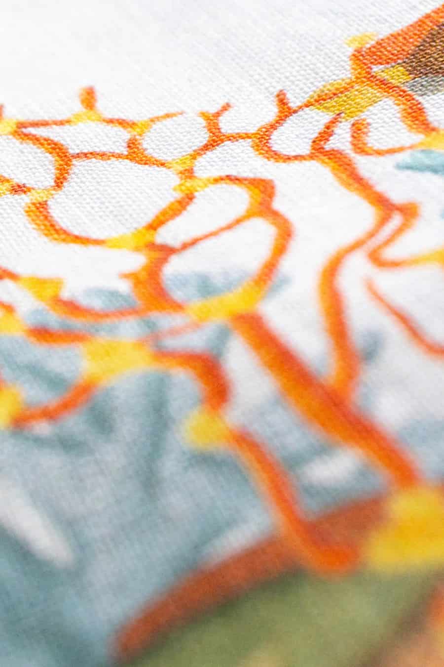 Men's linen shirt white vega - miniatura 5