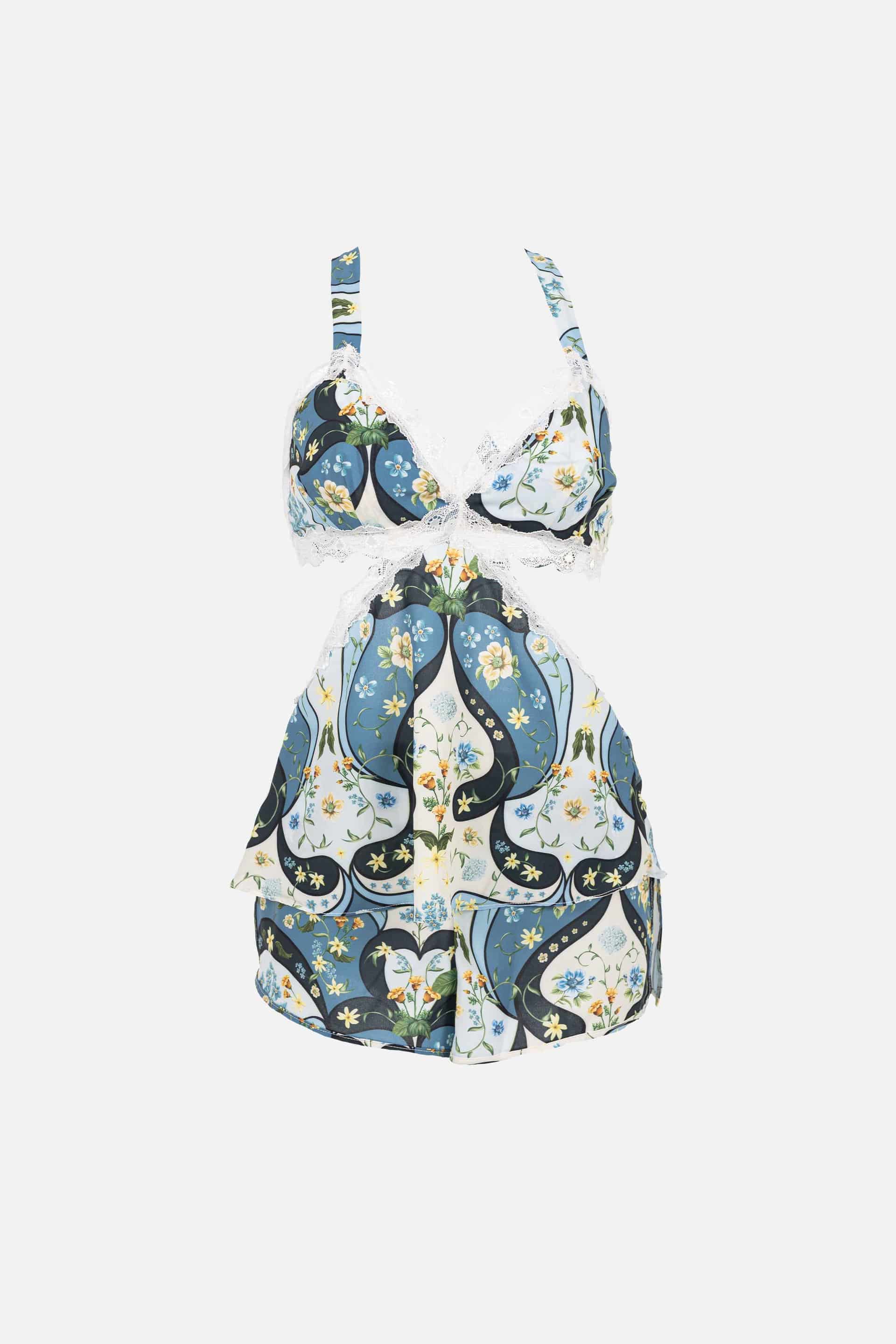 PIJAMA SHORT ELLIPSE ESTAMPADA - miniatura 2
