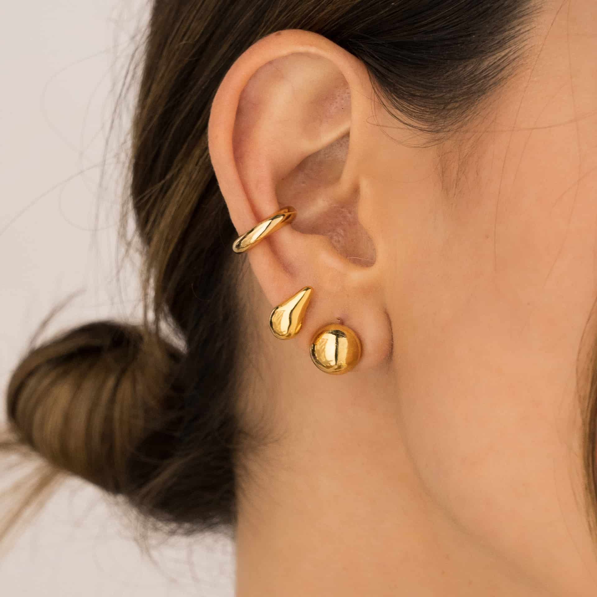 Set X3 Aretes Gotas Y Bolas - miniatura 1