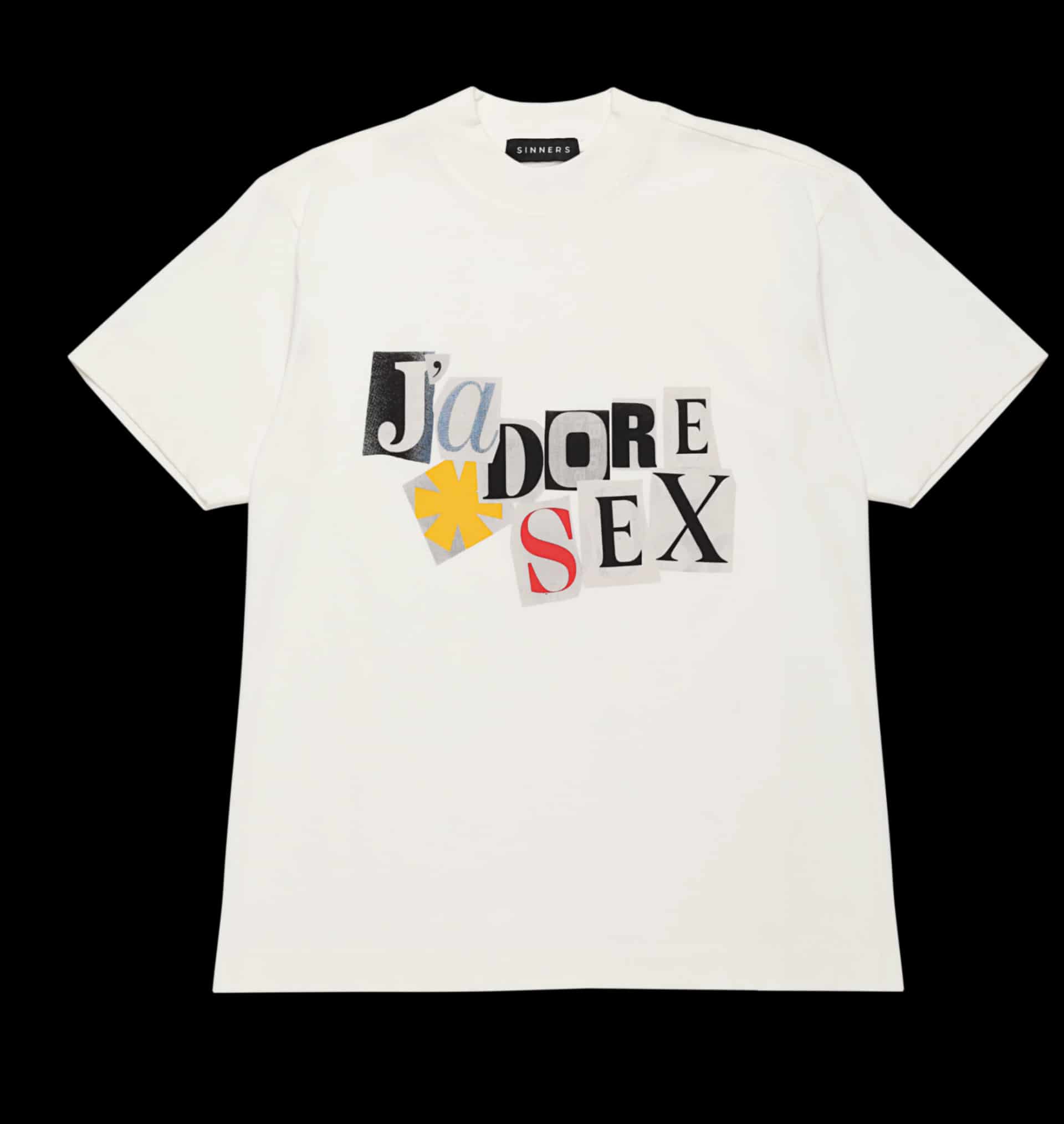 J'ADORE SEX CREME T-SHIRT - miniatura 1