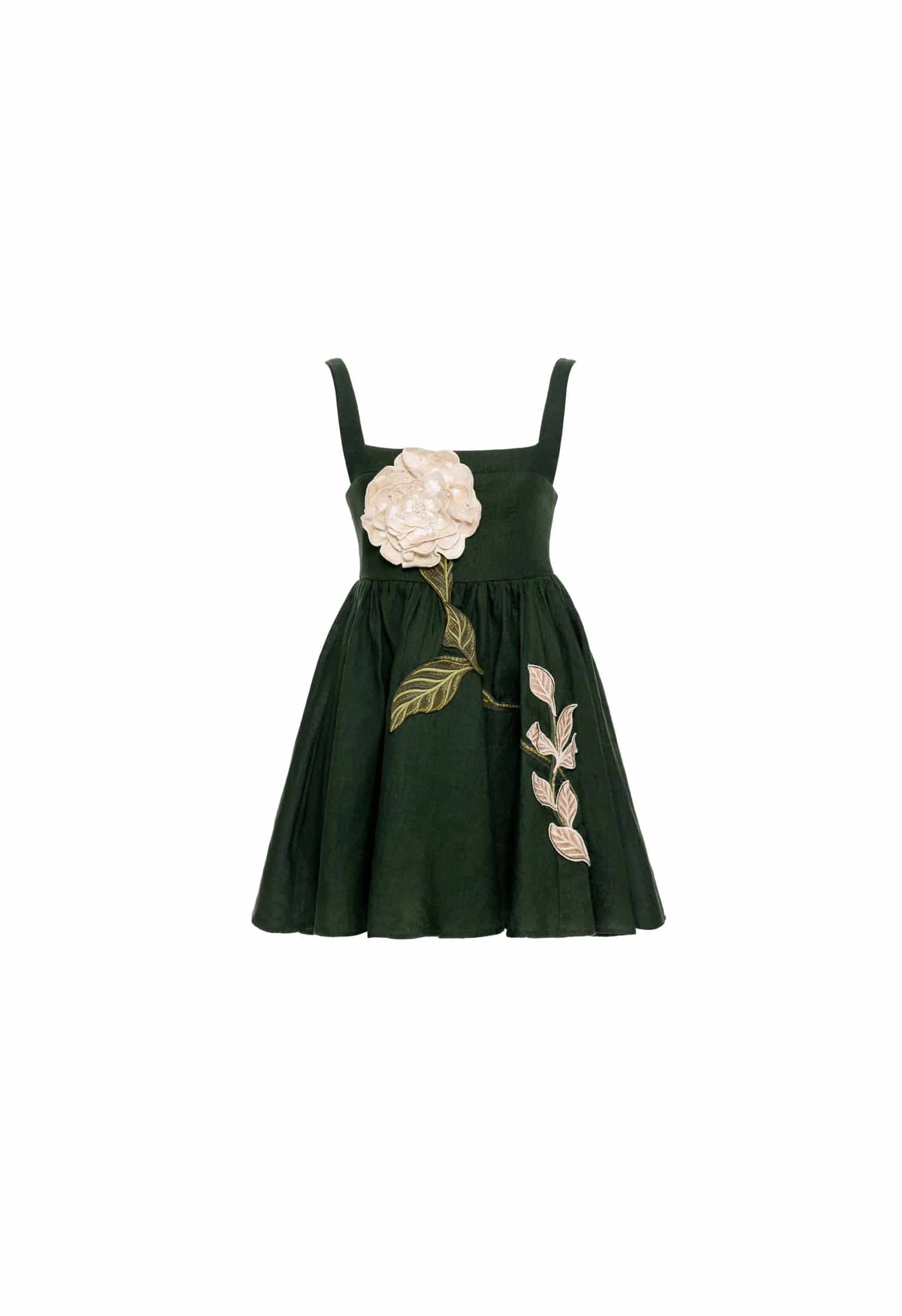 Hierbabuena Gardenia Mini Dress - miniatura 6