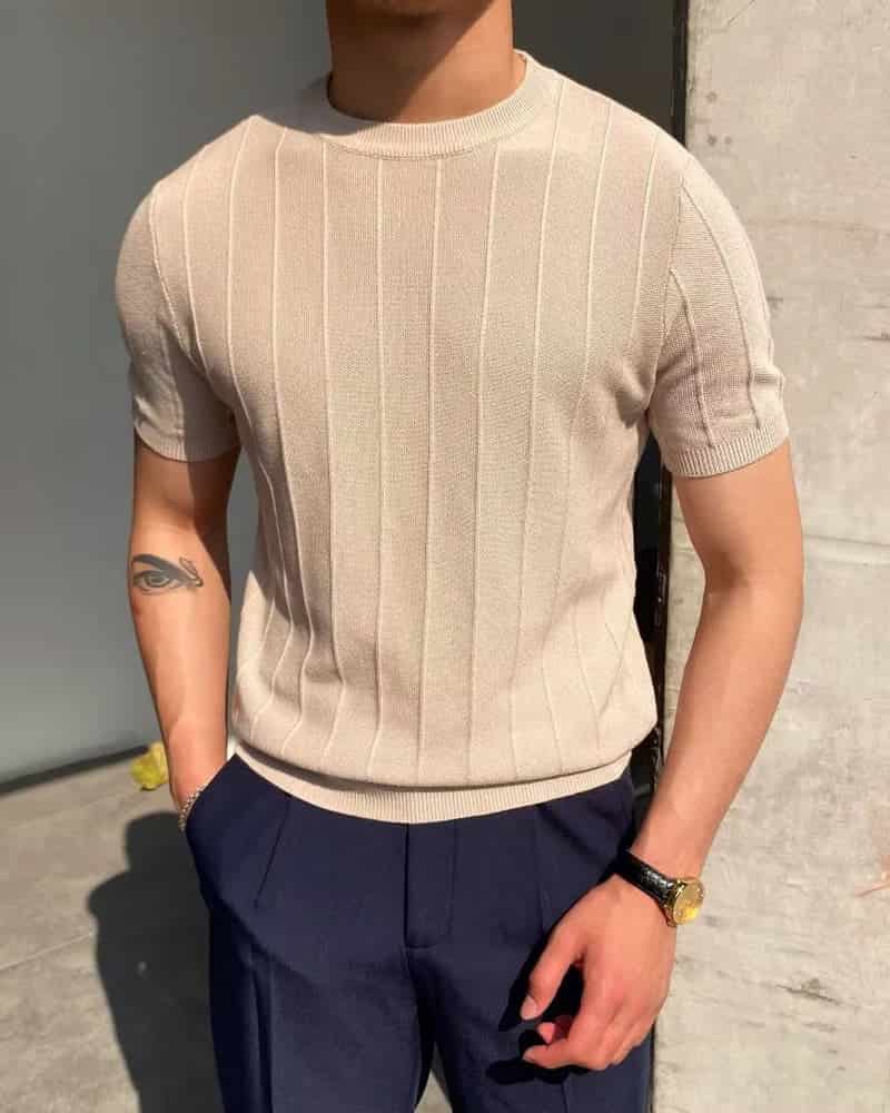 Cannes Ribbed T-Shirt - miniatura 3