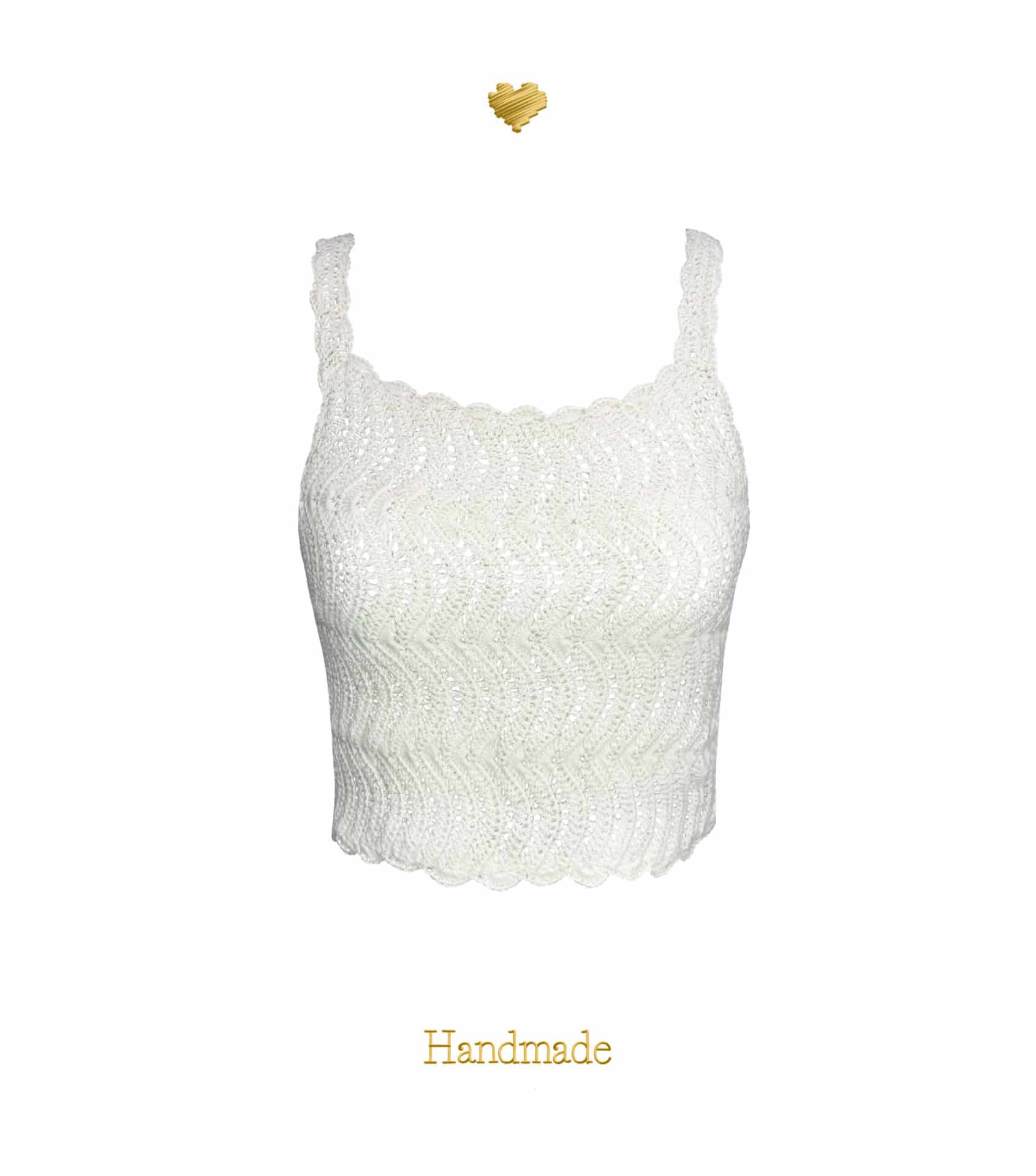 Top Querube Marfil - miniatura 1