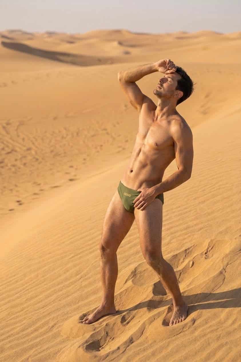 Swimbrief - Olive green - miniatura 3