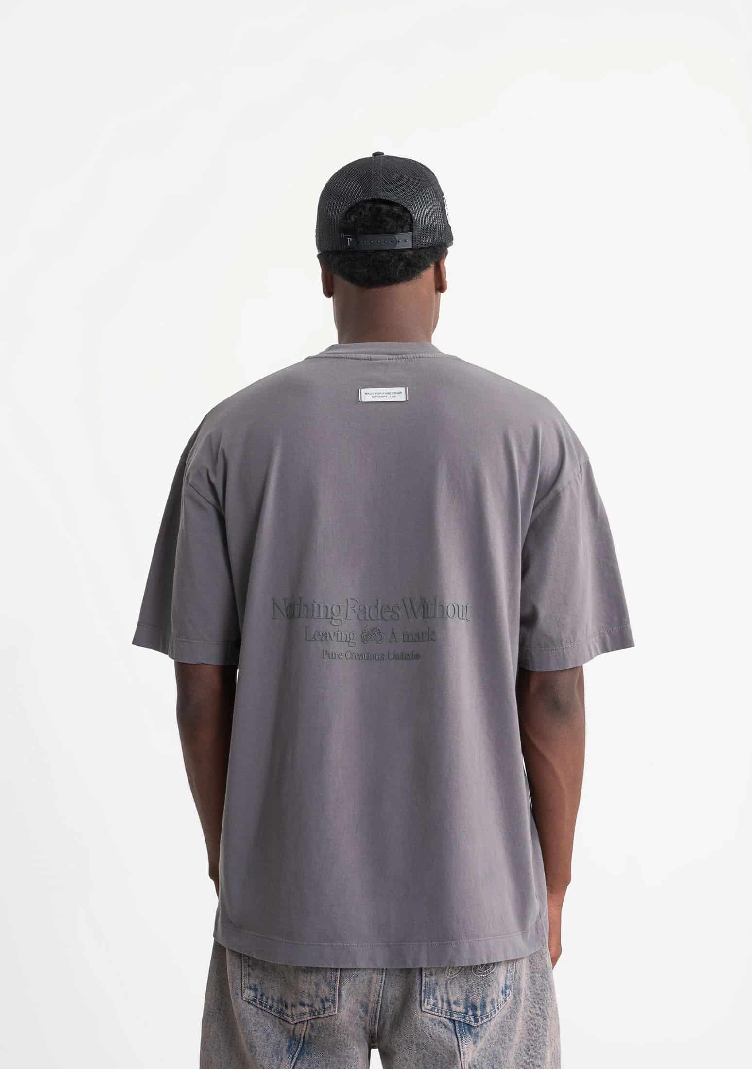 Rustic dark grey t-shirt - miniatura 3