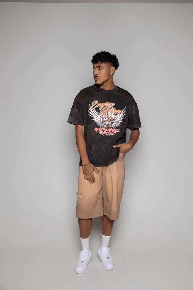 Oversized Courage Aguila-Negra/Stone - miniatura 5