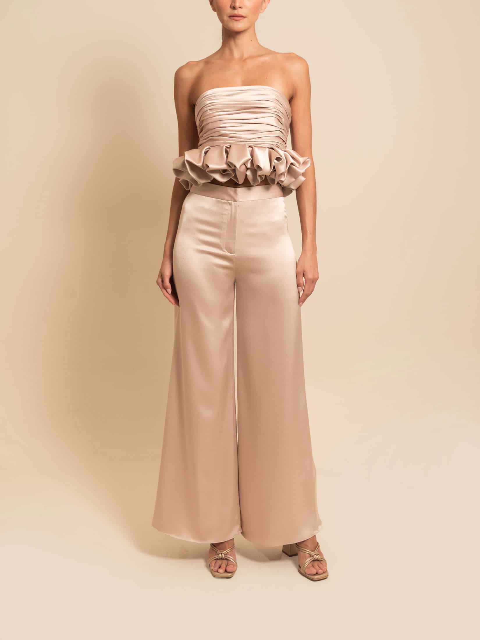 SARABI PANT CHAMPAGNE - miniatura 1