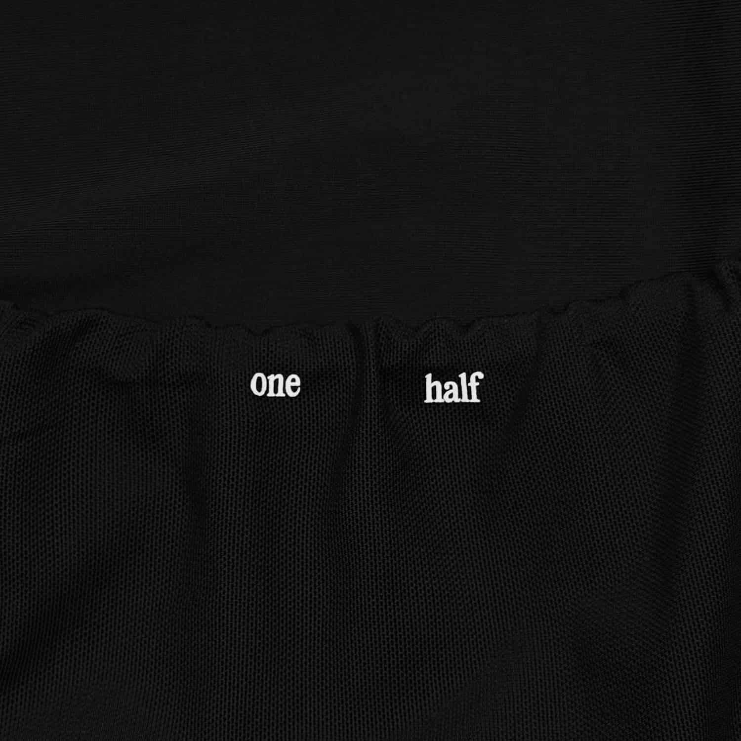 True X One Half Open Mesh Body - Black - miniatura 7