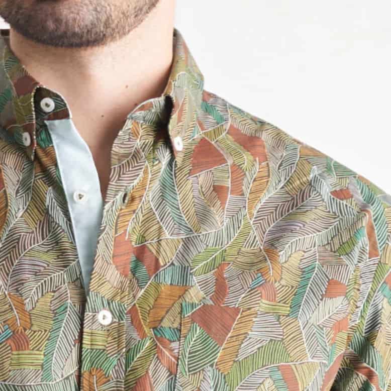 Camisa regular fit estampada - miniatura 5