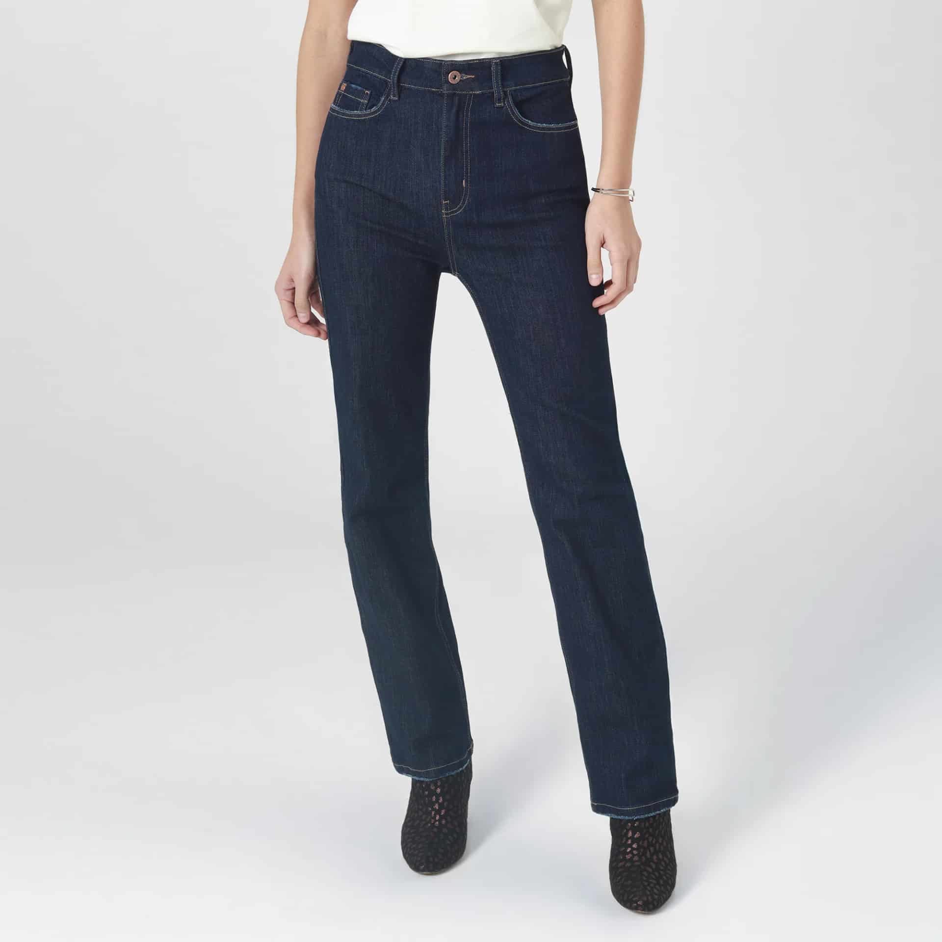 Jean Tiro Medio Bota Recta - miniatura 4