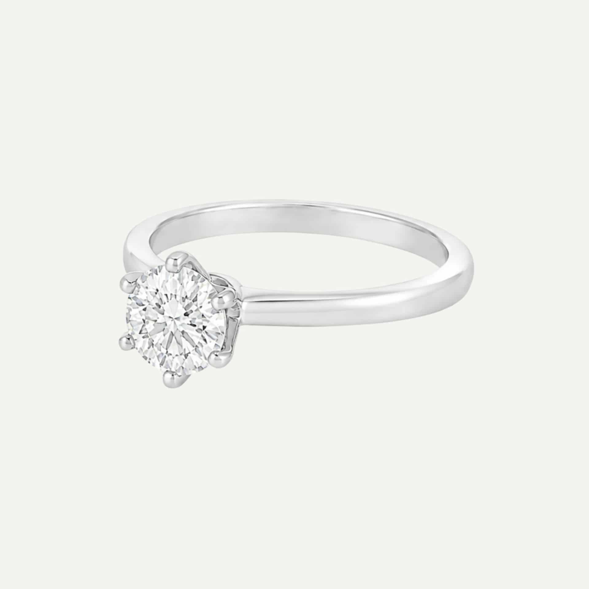 Anillo Seis uñas engagement ring - miniatura 7