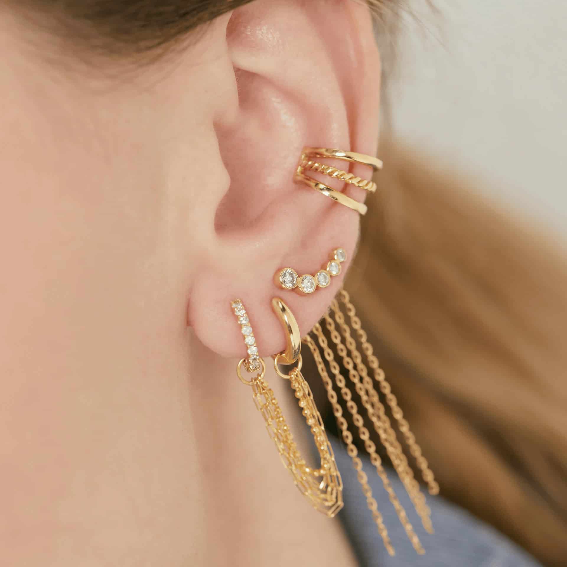 Earcuff Half Twisted - miniatura 2