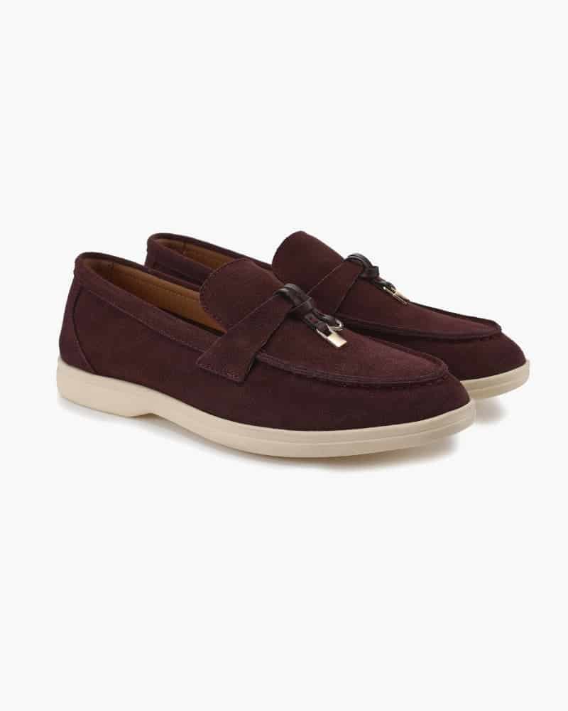 Old Money Suede Lady Loafers - miniatura 7