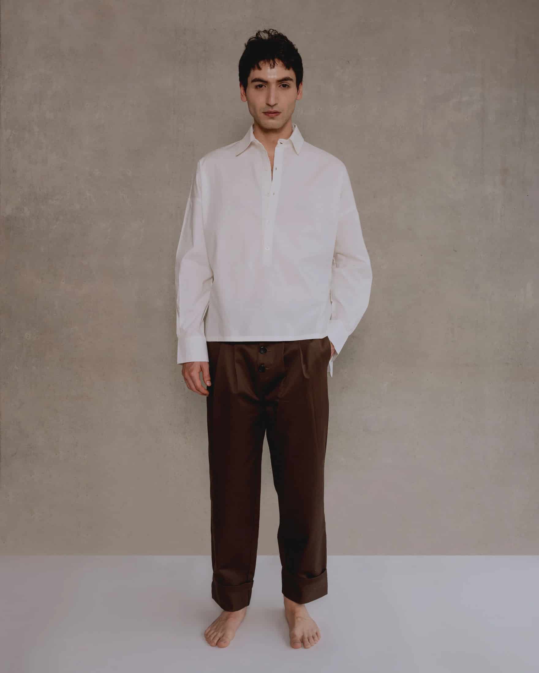 Dave Brown Trousers Man - miniatura 2