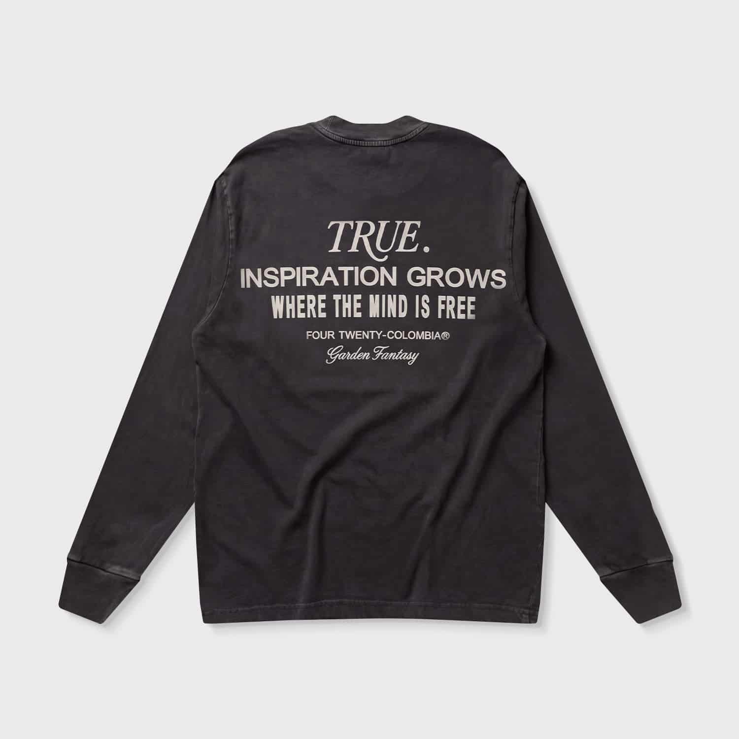 Garden LS T-Shirt - Black - miniatura 1