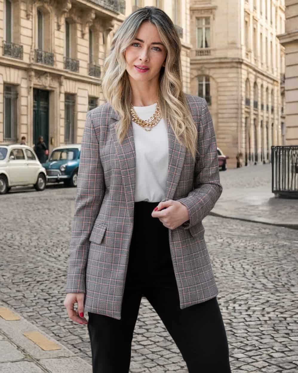 Blazer de Cuadros Cambridge - miniatura 1