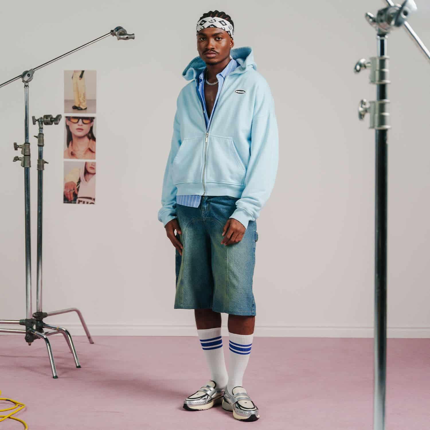 Moonlight Hoodie - Pastel Blue - miniatura 11