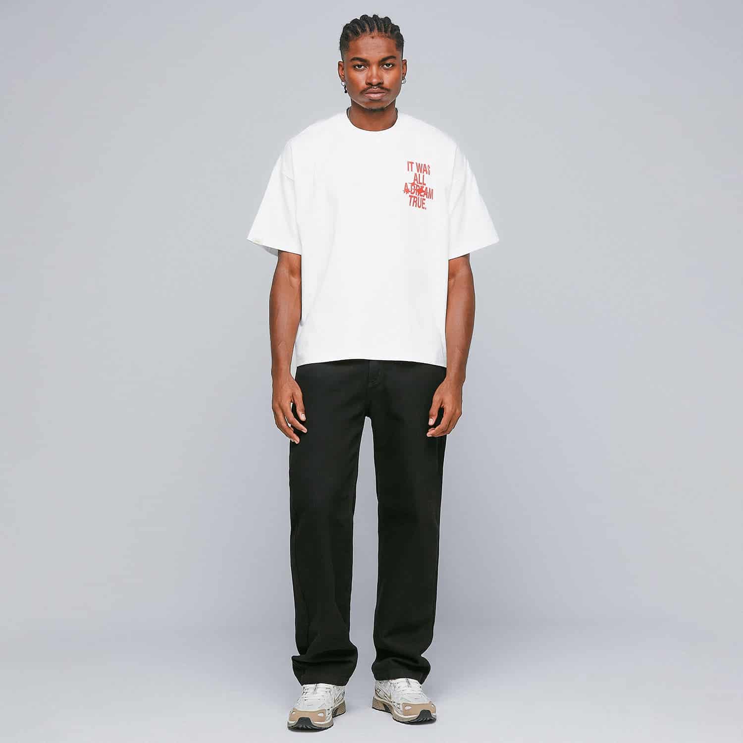 Dreams Boxy Tee - Cream - miniatura 5