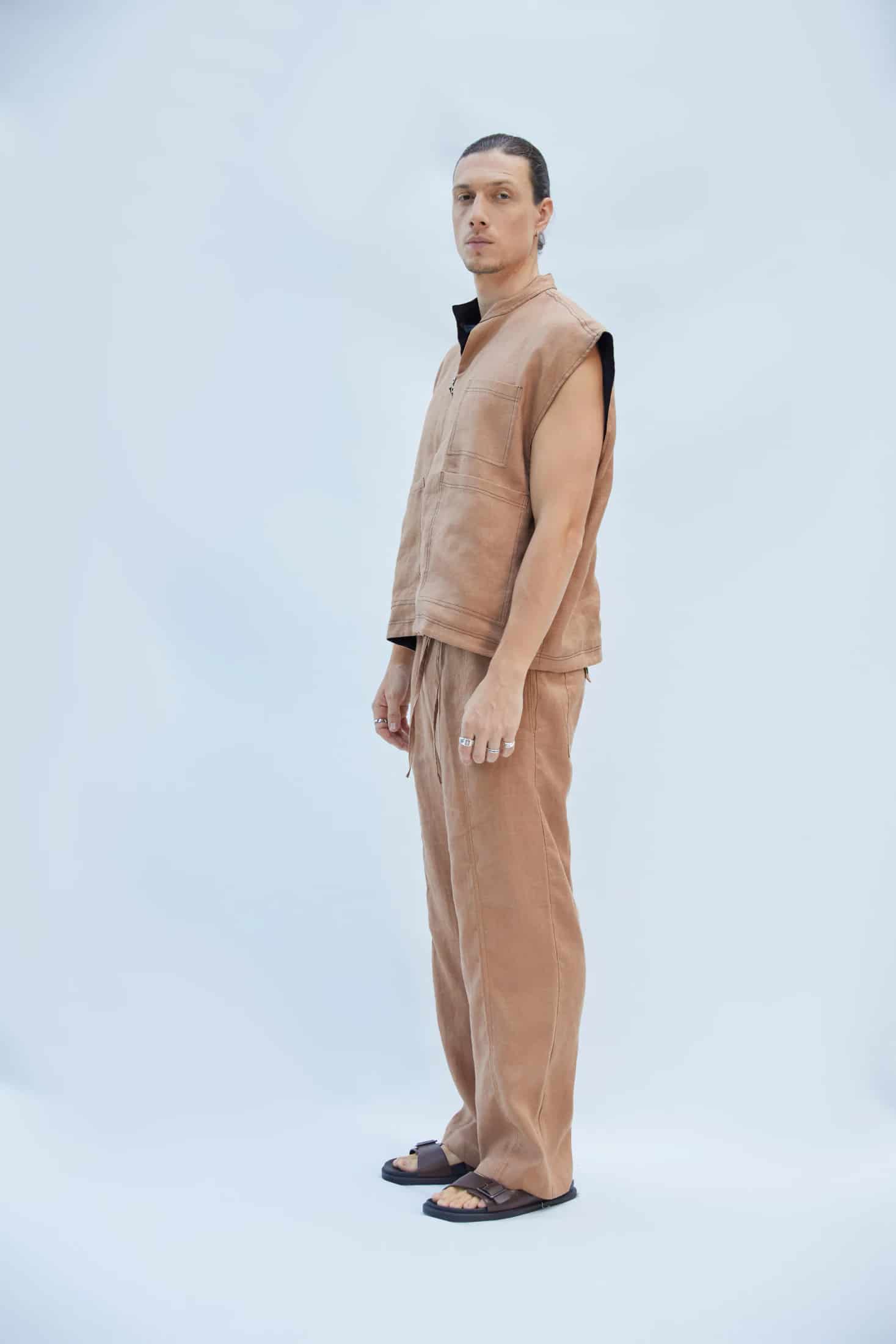 GEORGE PANTS MOCCA - miniatura 2