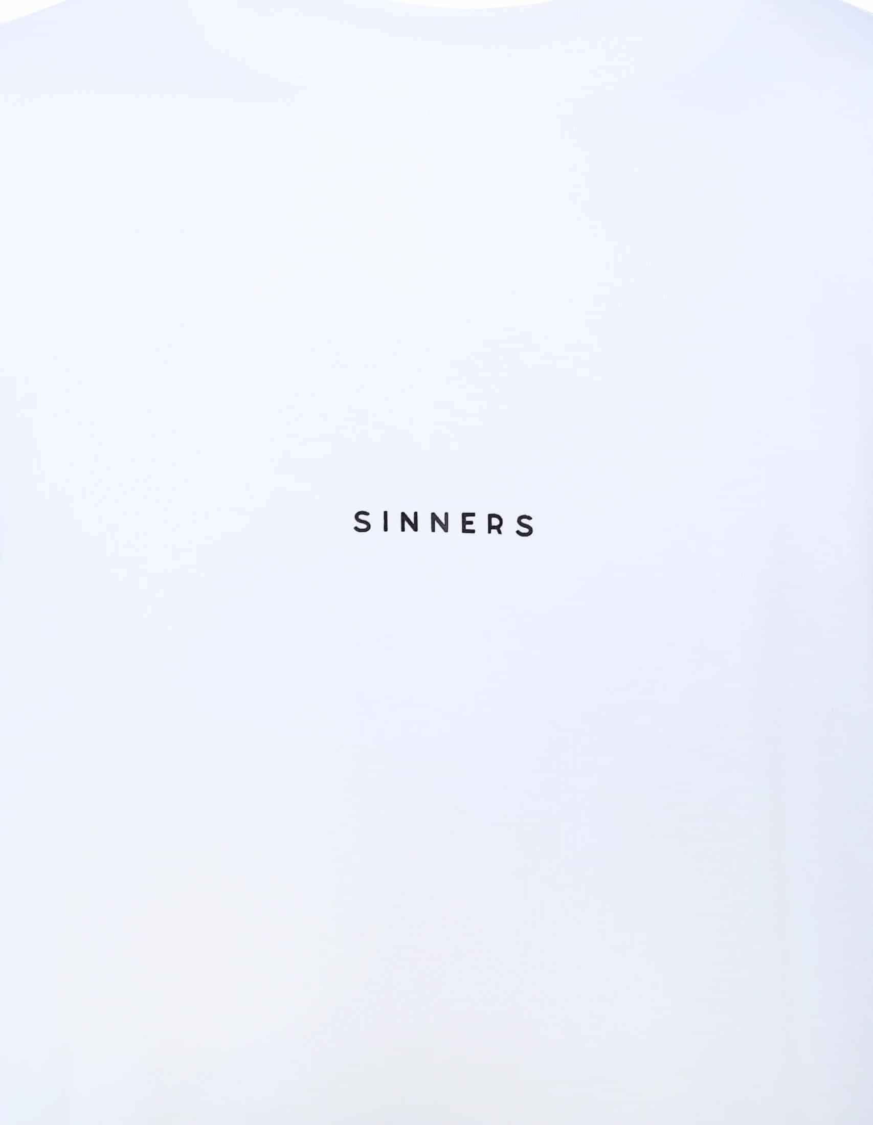 SINNERS LOGO WHITE T-SHIRT - miniatura 7