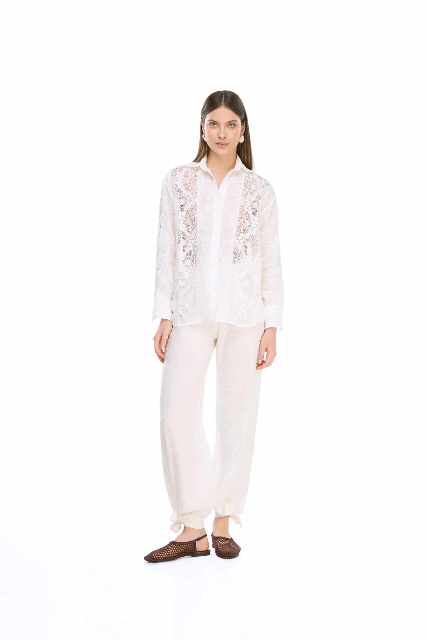 JOLIE SHIRT WHITE - miniatura 2