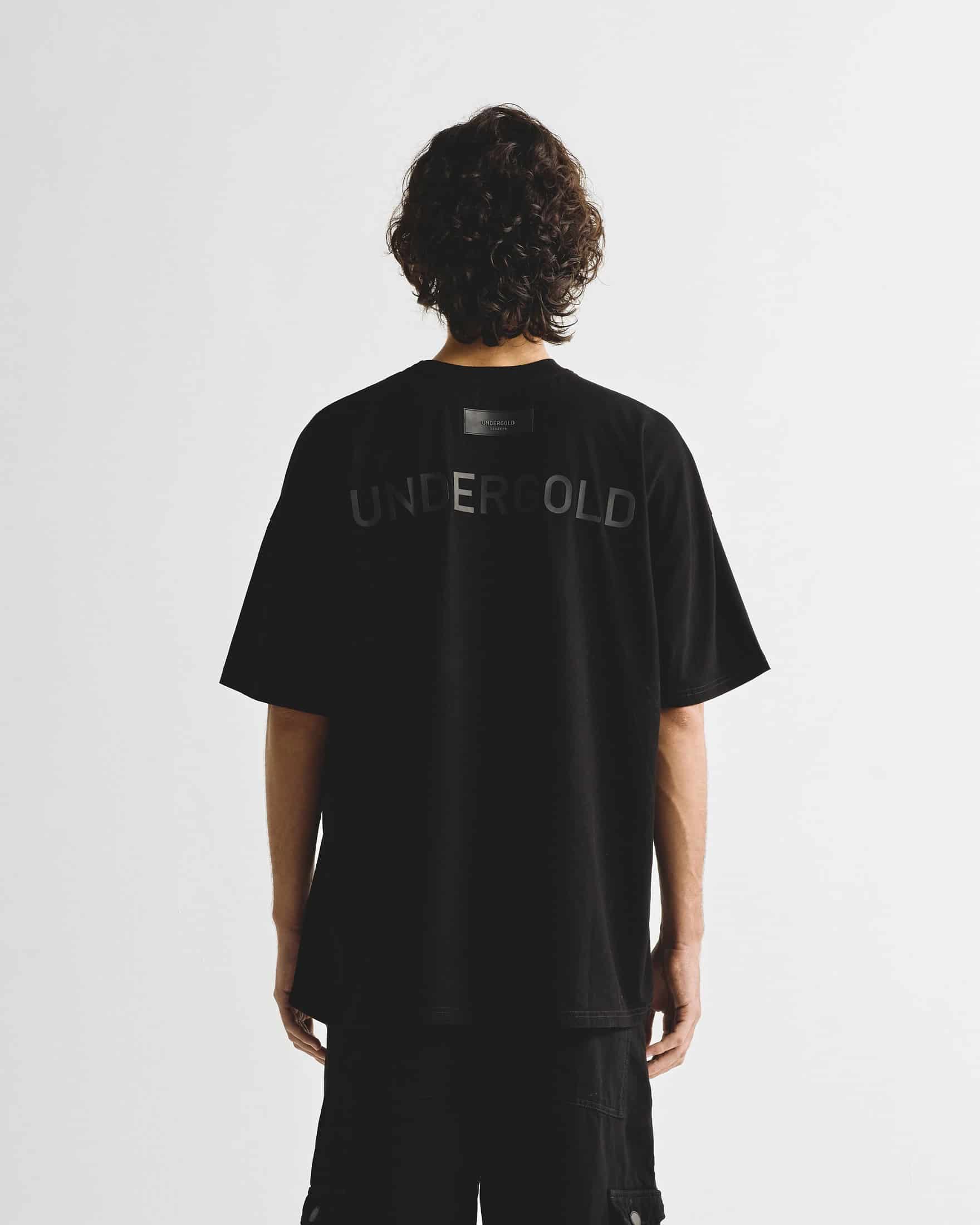 Line Logo Tshirt  Black - miniatura 7