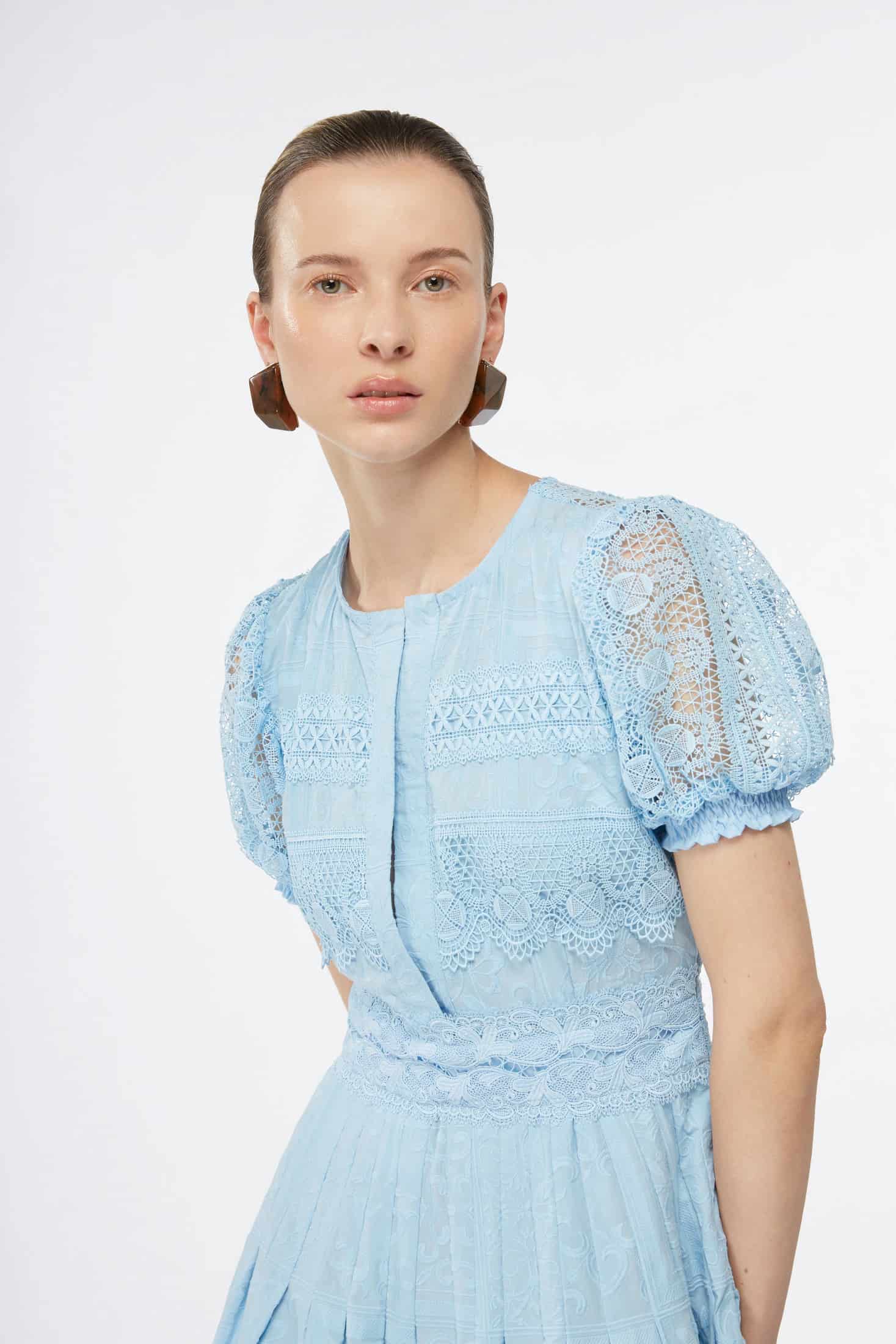 ETOILE MIDI DRESS BLUE - miniatura 3