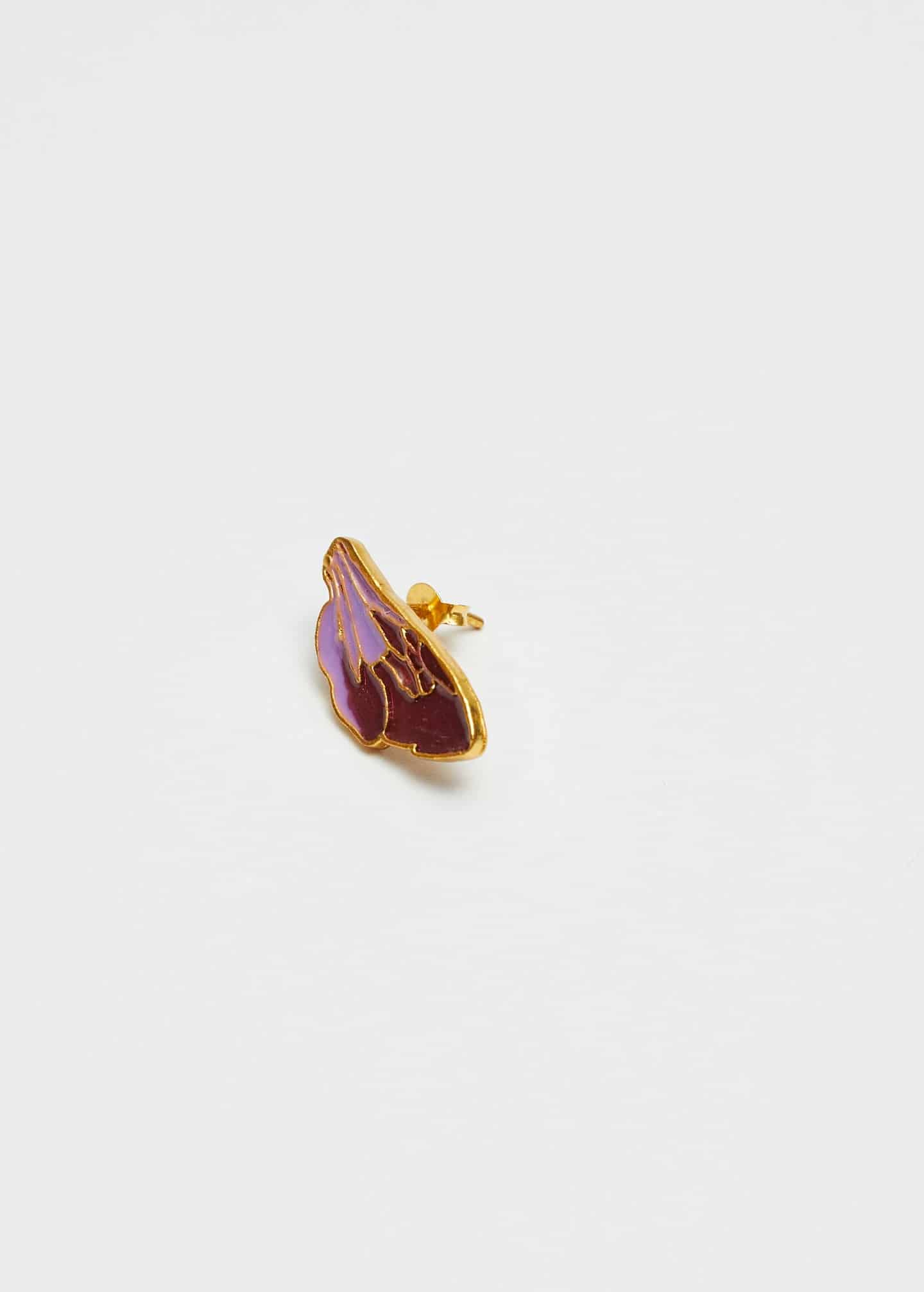 Aretes Wing Ultravioleta - miniatura 3