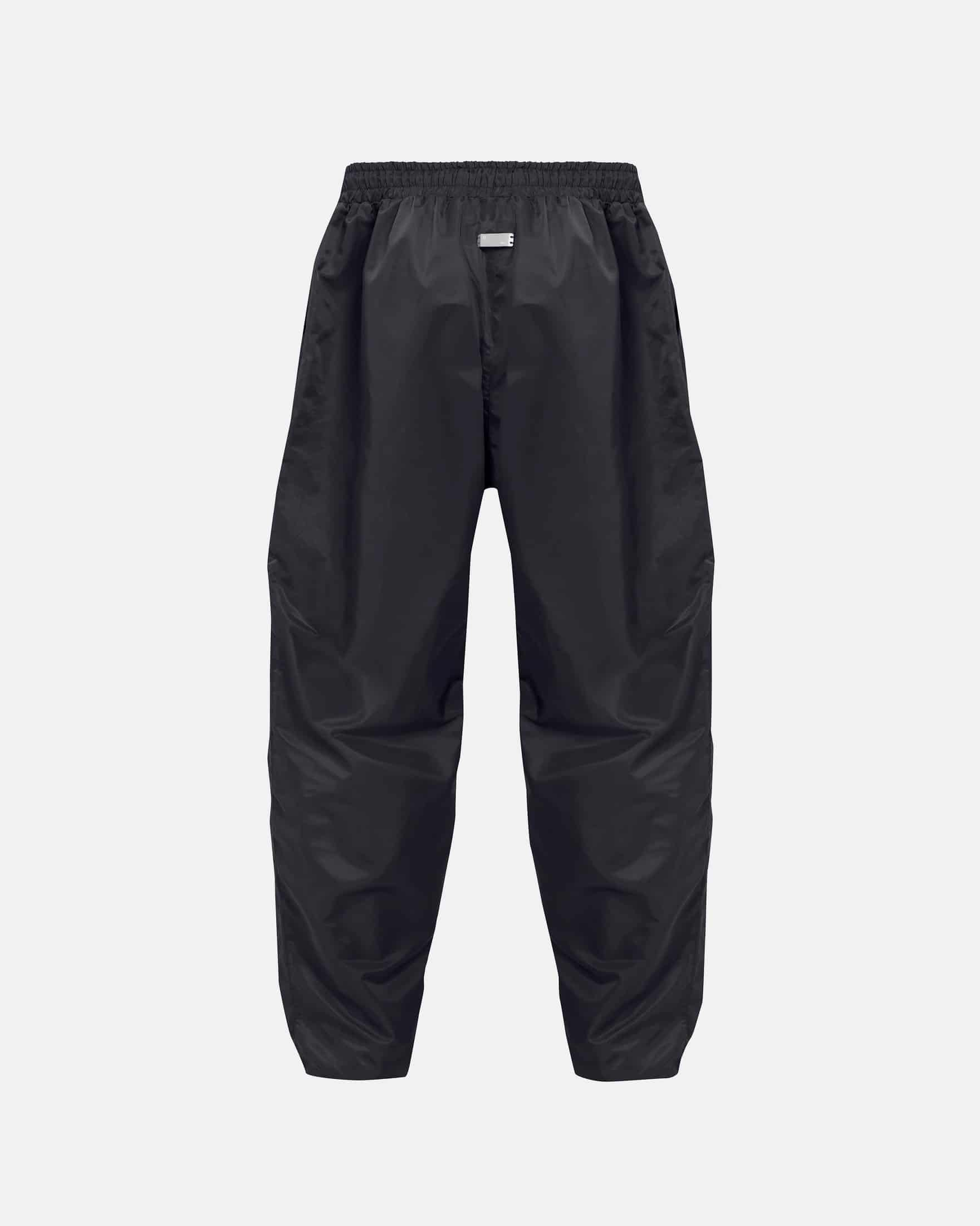 Basics Panelled Zip Up Cargo Pants Black - miniatura 3