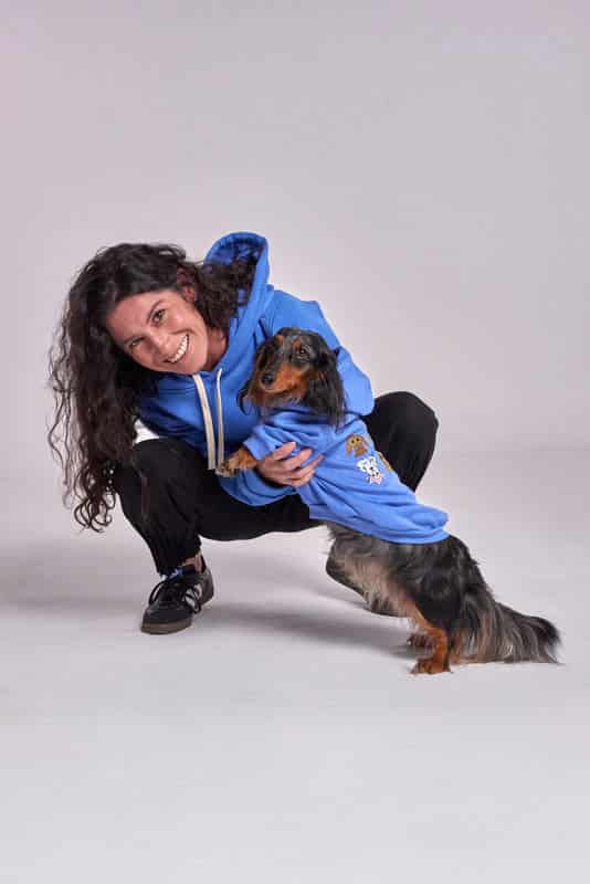 HOODIE AZUL UNISEX - miniatura 2