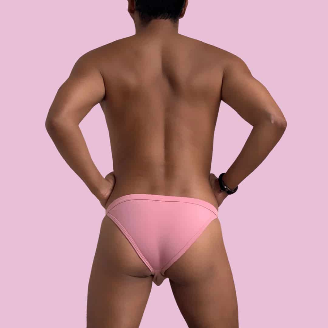 Santorini Bikini — Pink (Unlined) - miniatura 3