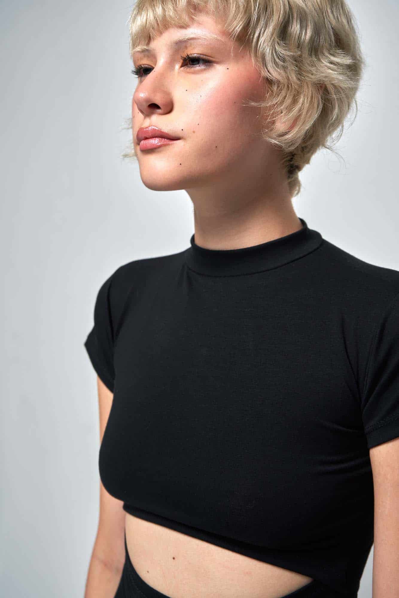 AURORA BLACK DRESS - miniatura 14