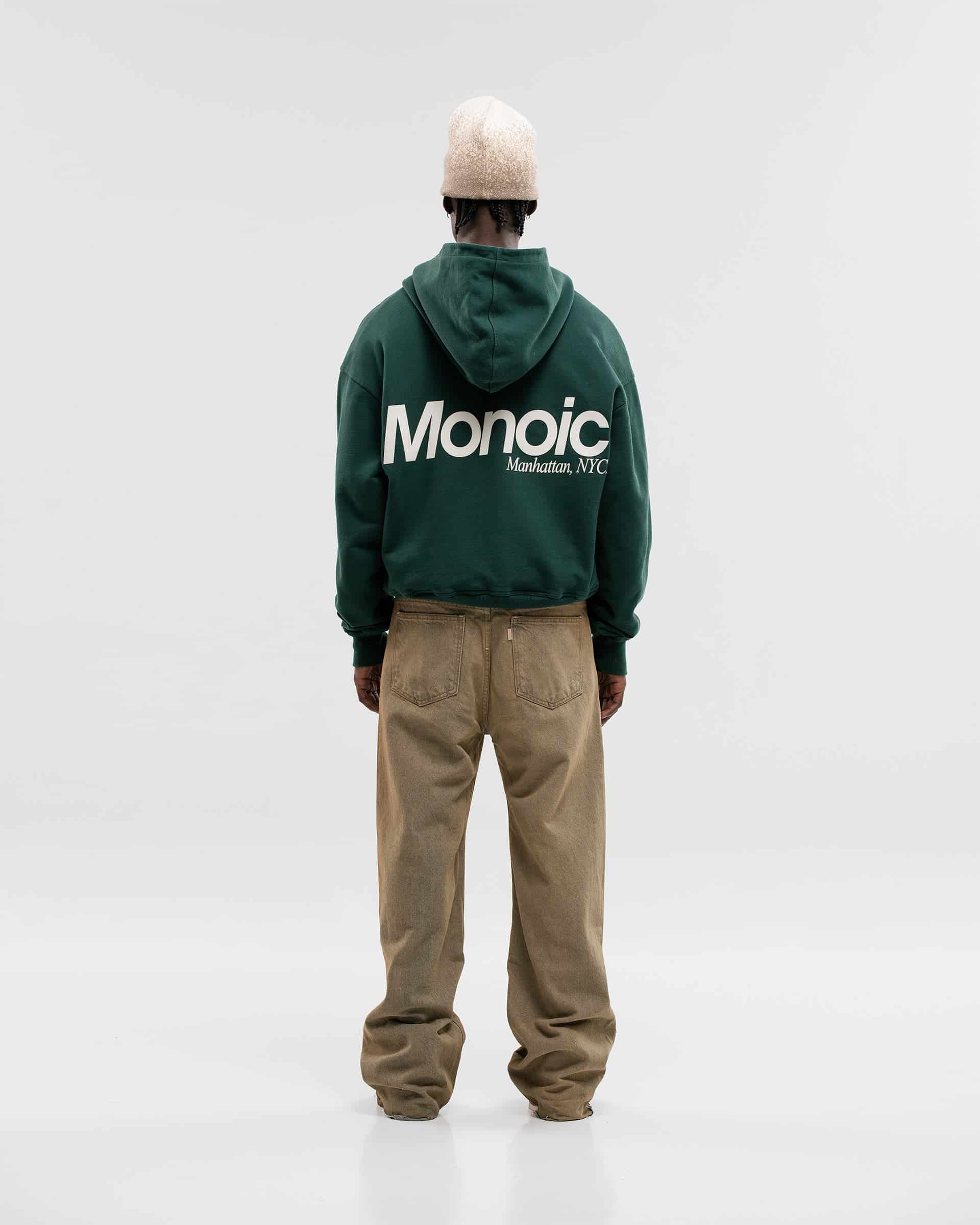 Hoodie Manhattan - Forest Green - miniatura 8