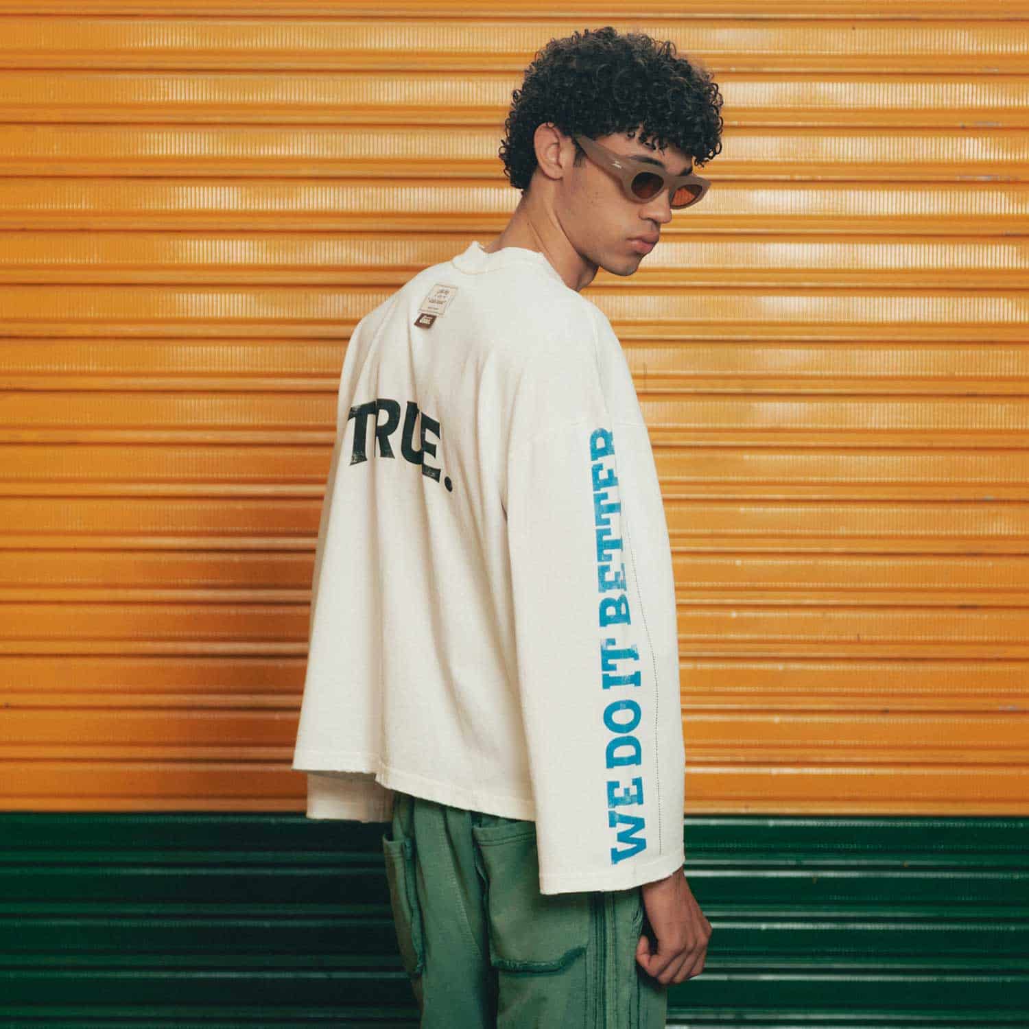 Latinos Wide Sleeve LS - Cream - miniatura 5