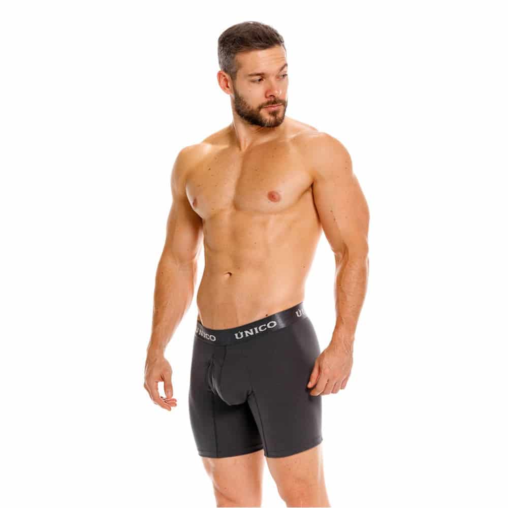 BOXER MEDIO RELAX FIT GREY GRIS - miniatura 5