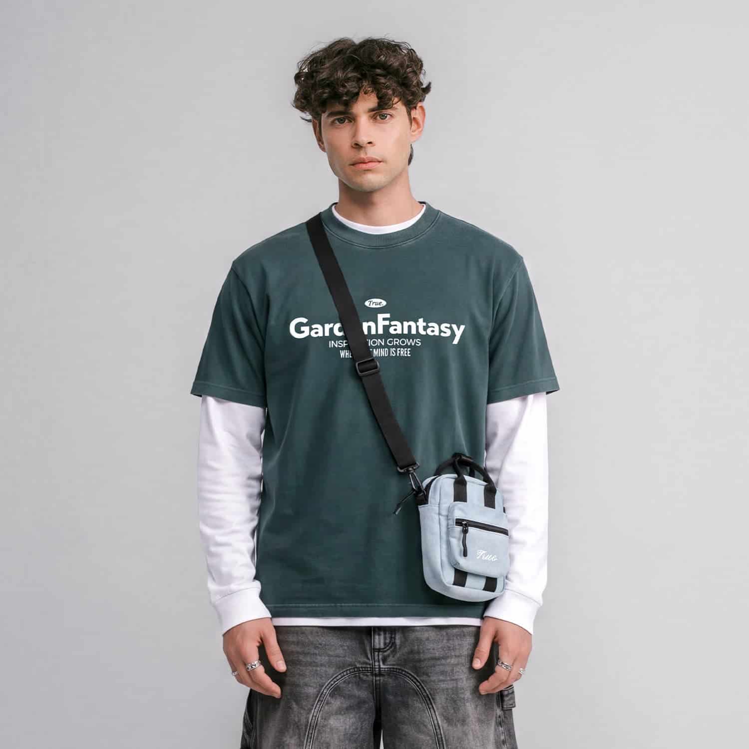 Garden T-Shirt - Deep Green - miniatura 2