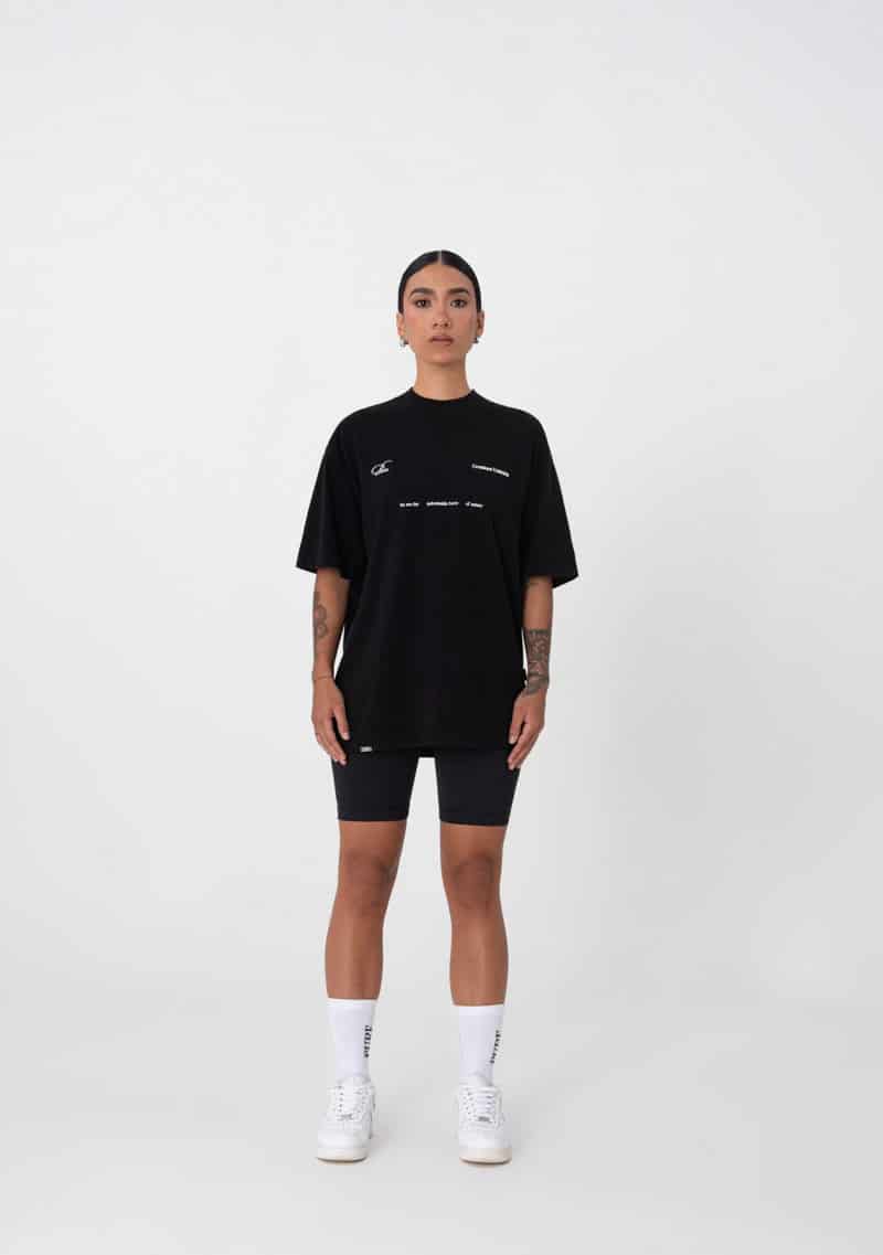 Uncontrolled black t-shirt - miniatura 7